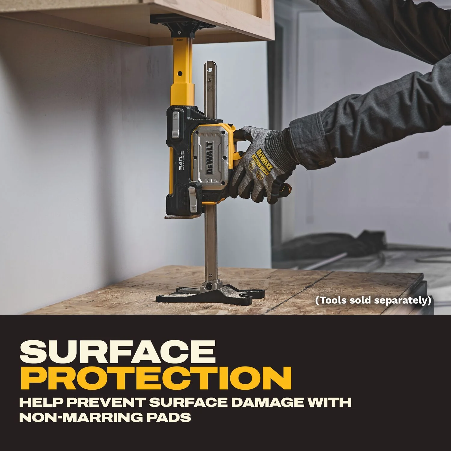 DeWALT DWHTPAD ToughSeries Construction Jack Pad Accessory Pack - Image 3