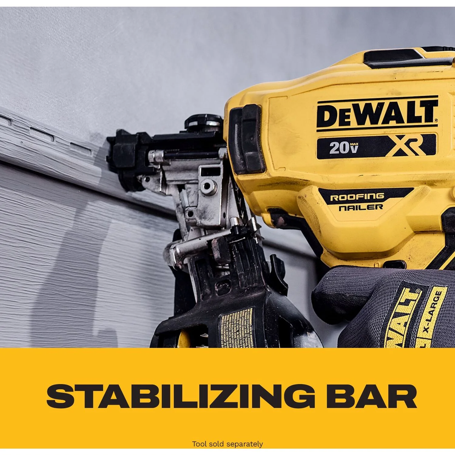 DeWALT DZNRNVSA Vinyl Siding Adapter for DCN210 Brad Nailer - Image 3