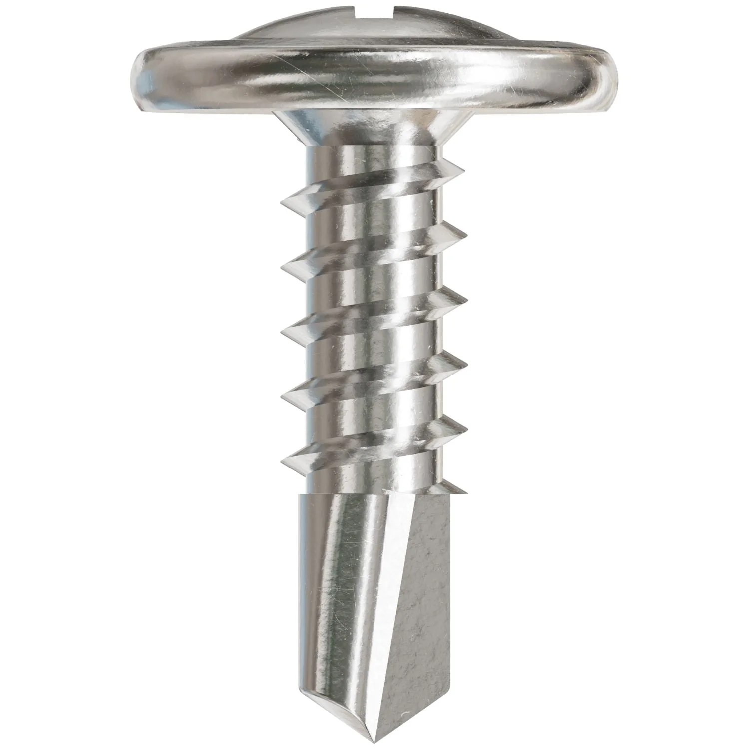 Simpson Strong-Tie F08T056KDB Self-Drilling Wire-Lath Modified Truss-Head Screw,  #8 x 9/16-in. Type 410, 8000-Pack - Image 2