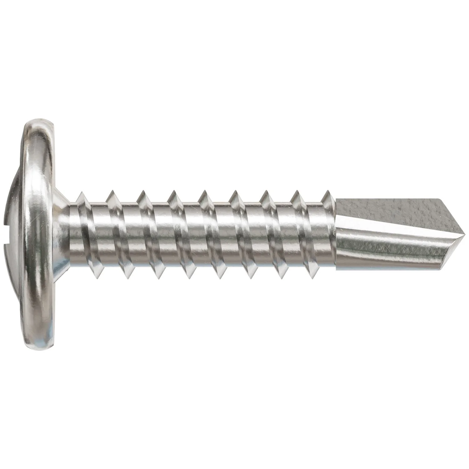 Simpson Strong-Tie F08T075KDB Self-Drilling Wire-Lath Modified Truss-Head Screw,  #8 x 3/4-in. Type 410, 6000-Pack - Image 2