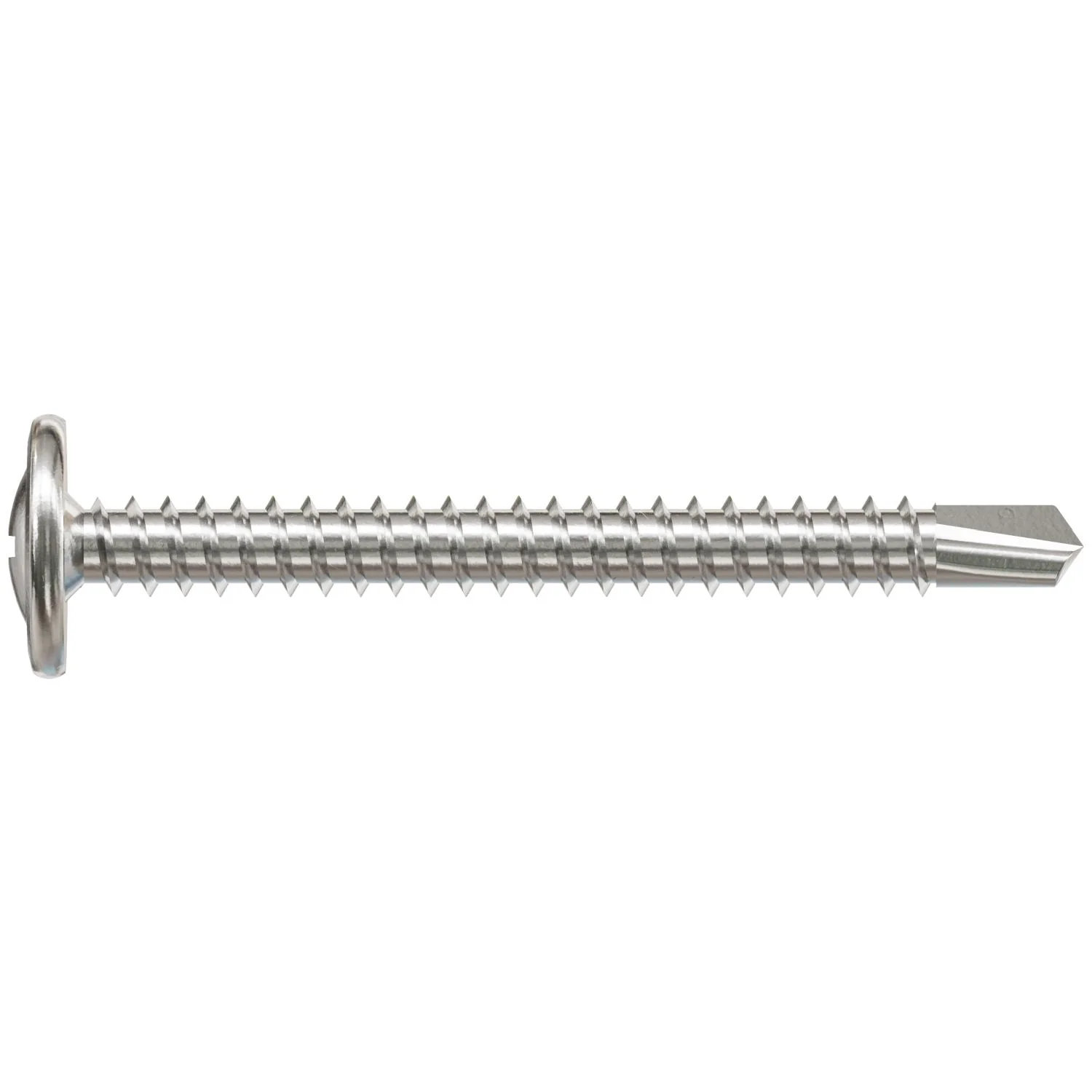 Simpson Strong-Tie F08T162KDB Self-Drilling Wire-Lath Modified Truss-Head Screw,  #8 x 1-5/8-in. Type 410, 3000-Pack - Image 2