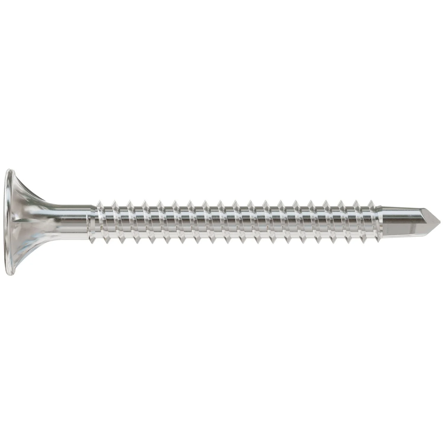 Simpson Strong-Tie F08T162WDB Self-Drilling Fiber-Cement Screw,  #8 x 1-5/8-in. #2 Square Drive, Type 410, 3000-Pack - Image 2
