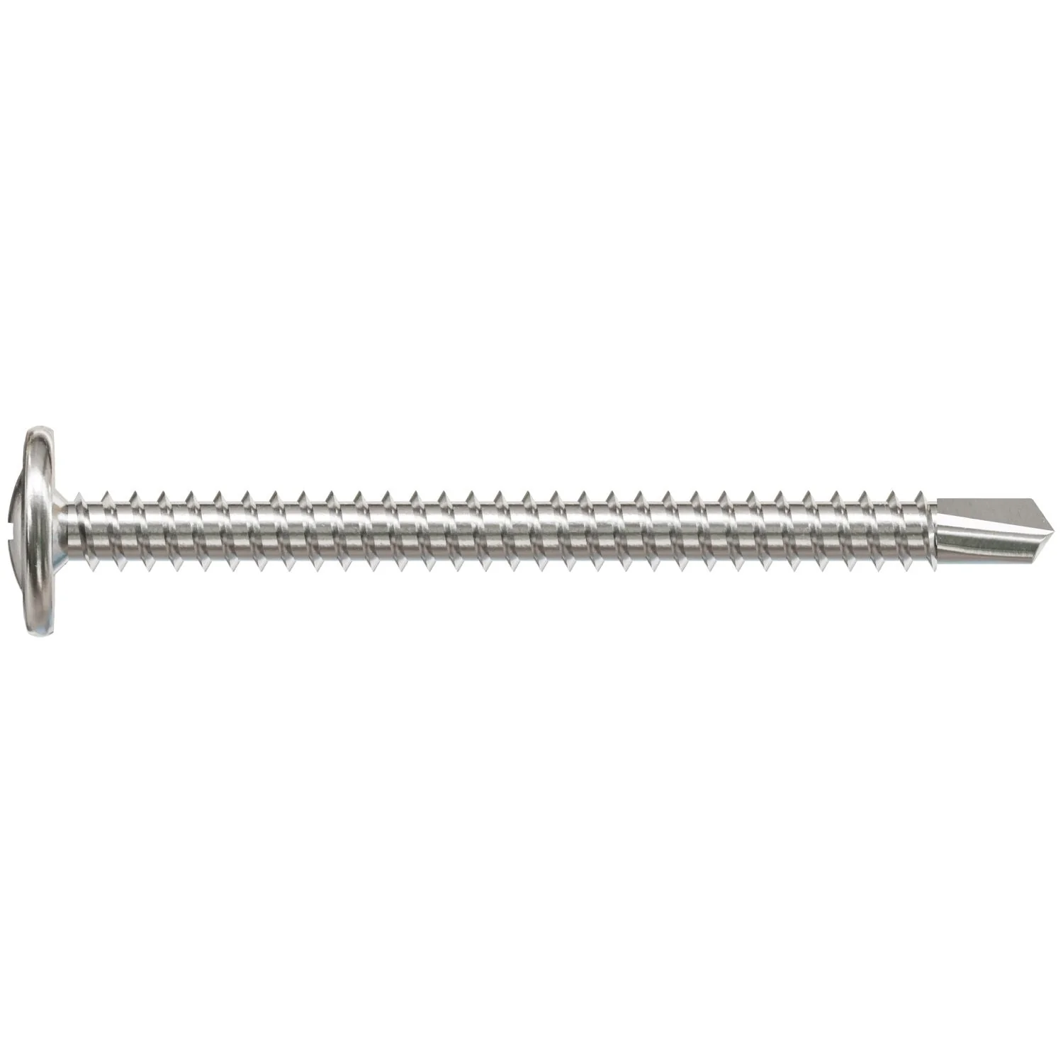 Simpson Strong-Tie F08T200KDB Self-Drilling Wire-Lath Modified Truss-Head Screw,  #8 x 2-in. Type 410, 2500-Pack - Image 2
