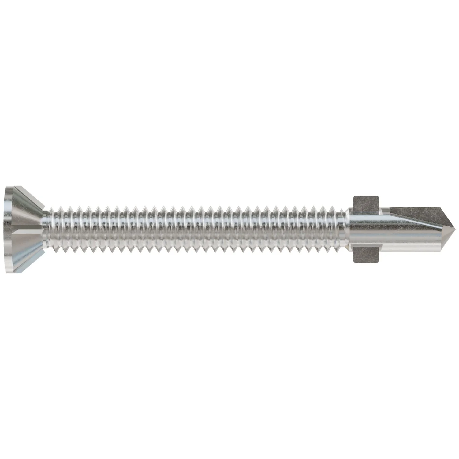 Simpson Strong-Tie F12C250FDB Self-Drilling Flat-Head Screw with Wings,  #12 x 2-1/2-in. #3 Square Type 410, 1800-Pack - Image 2