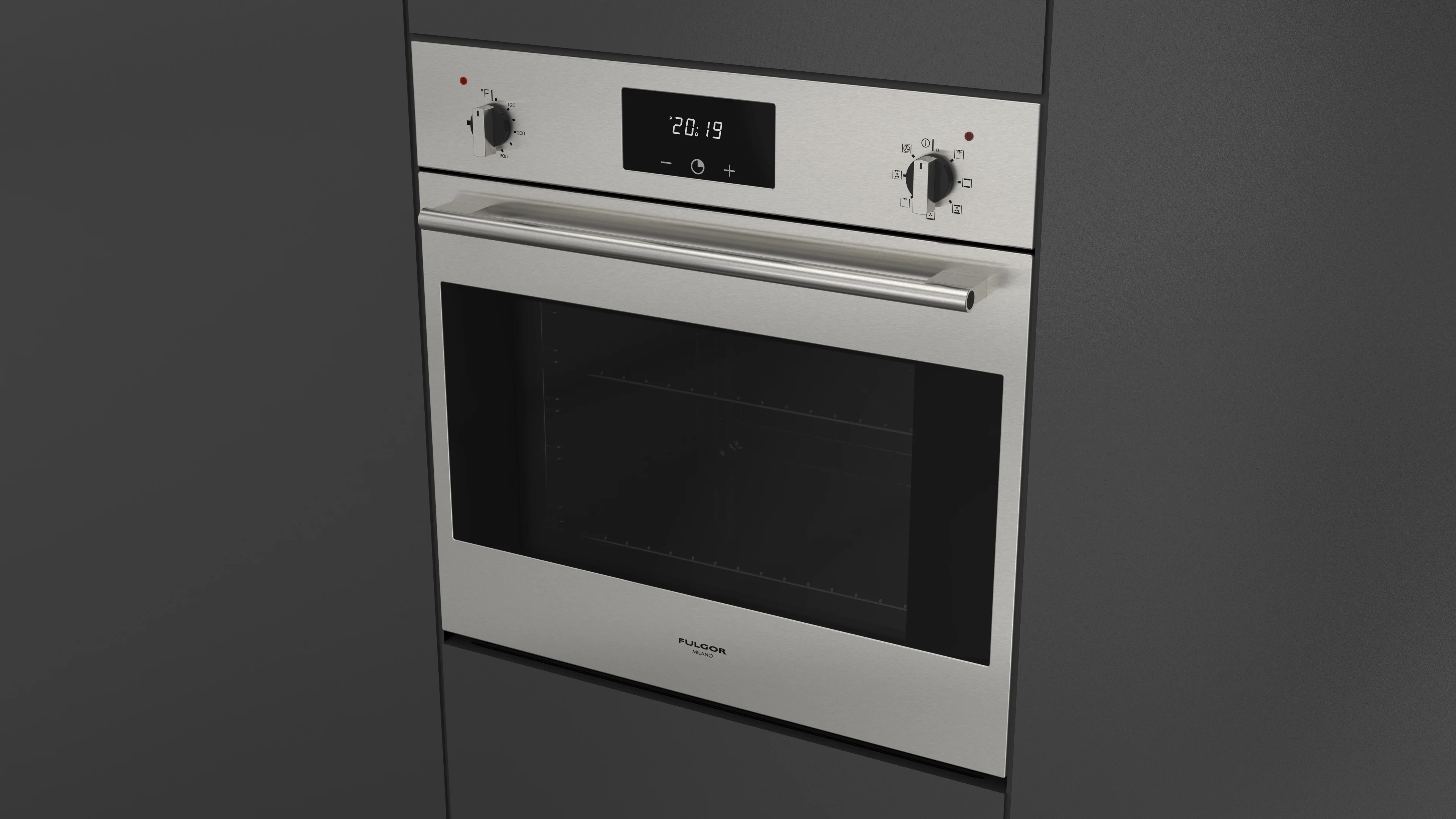 FULGOR MILANO | 24" SINGLE WALL ELECTRIC OVEN | $879.00 - Image 2