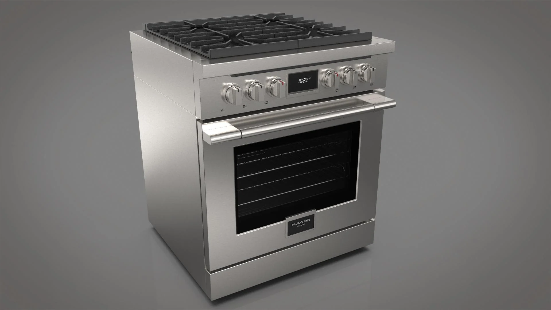 FULGOR MILANO | 30" PRO-STYLE DUAL FUEL RANGE | $4,549.00 - $5,848.00 - Image 2