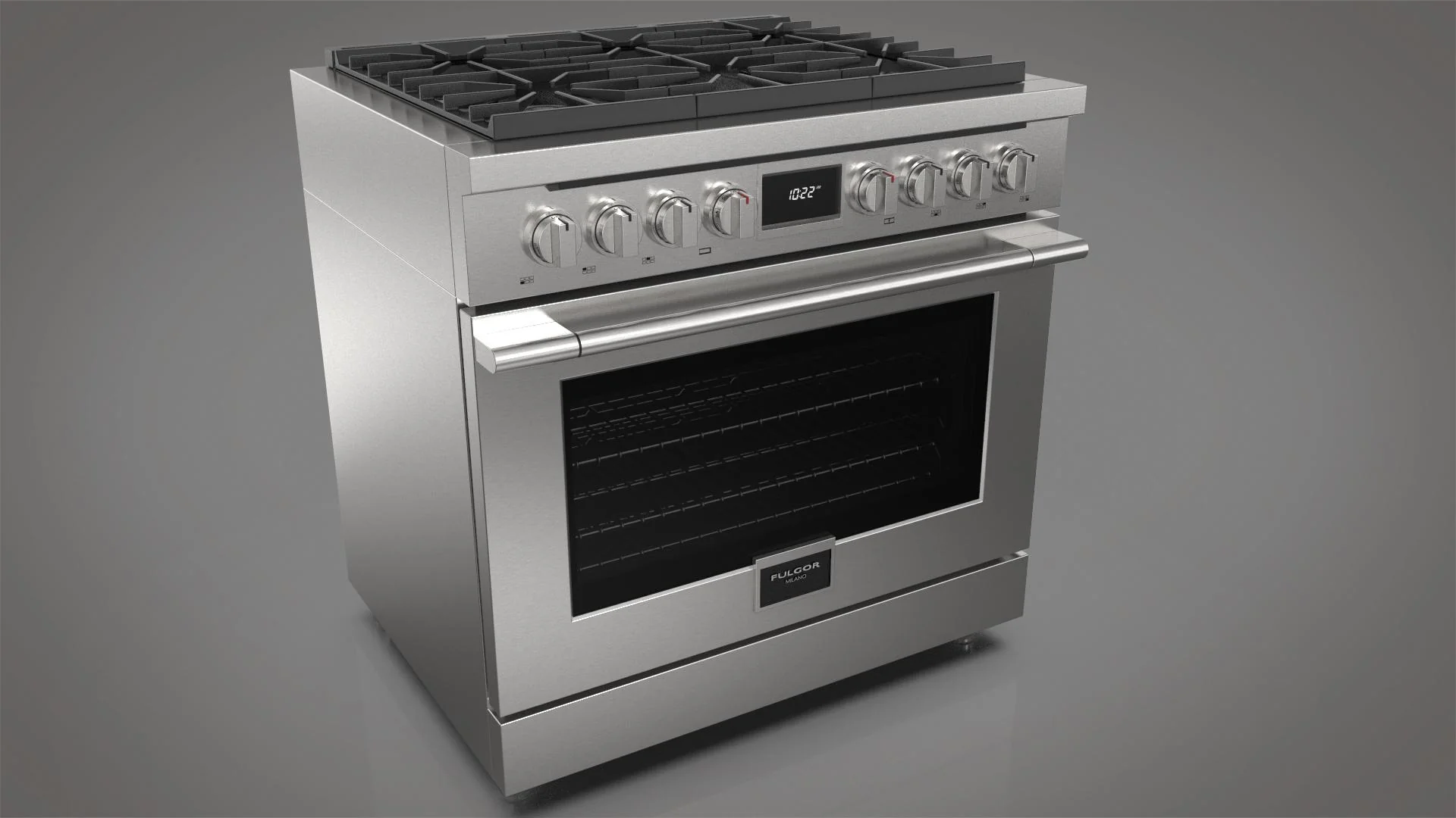 FULGOR MILANO | 36" PRO-STYLE DUAL FUEL RANGE | $5,399.00 - $6,628.00 - Image 2