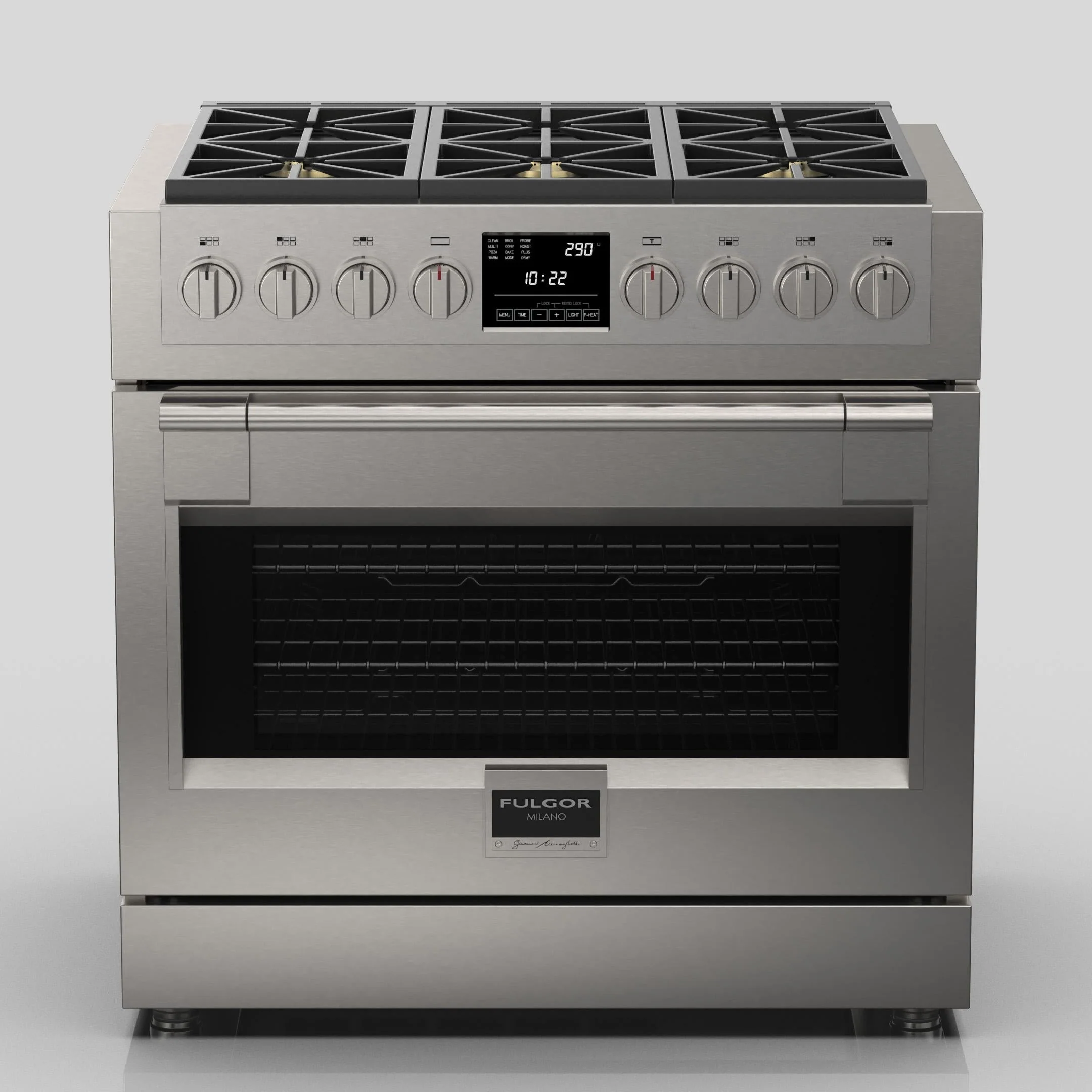 FULGOR MILANO | 36" FREESTANDING DUAL FUEL RANGE | $8,499.00 - $9,728.00 - Image 2