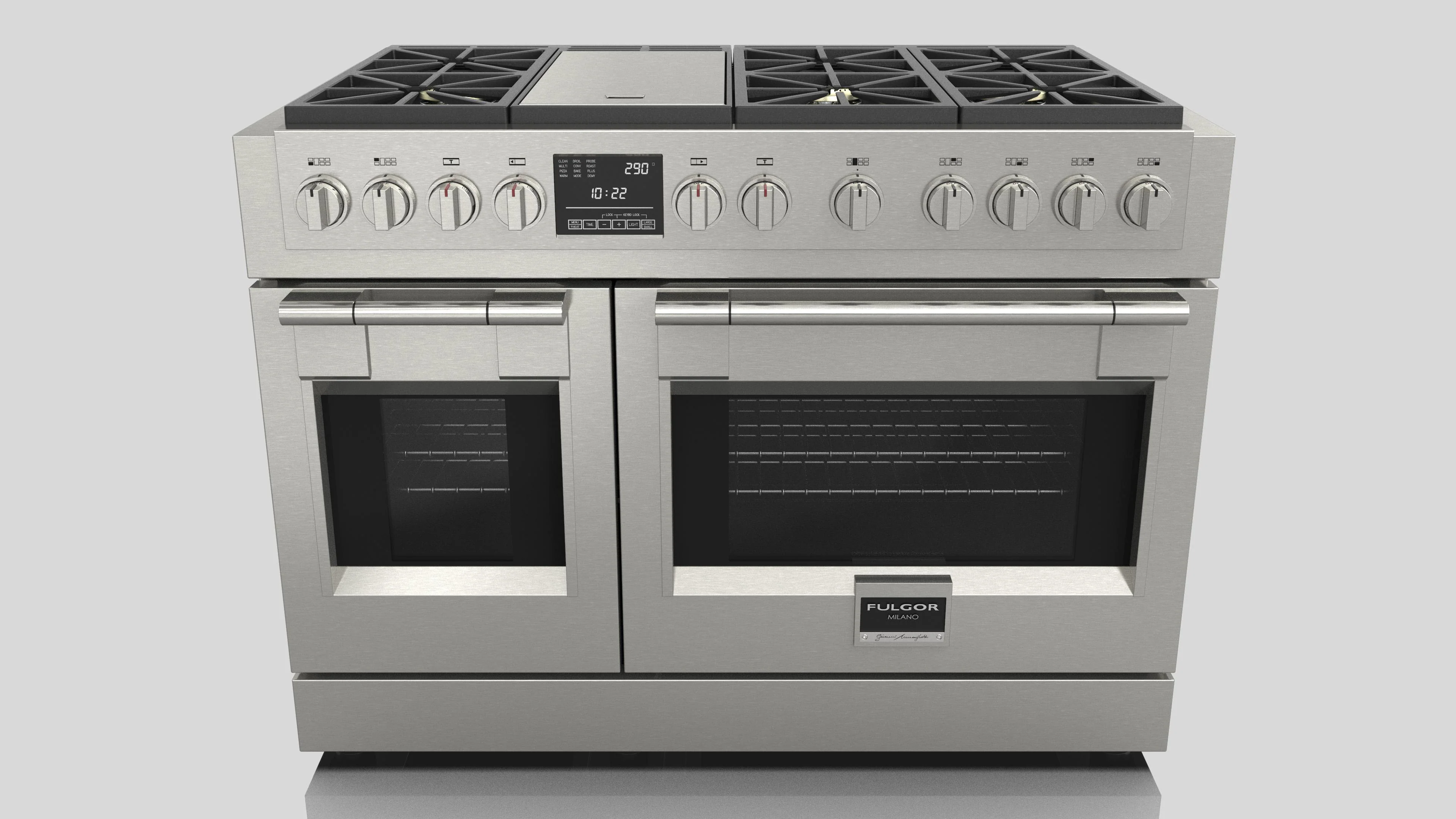 FULGOR MILANO | 48" DUAL FUEL PROFESSIONAL RANGE | $12,499.00 - $14,418.00 - Image 2