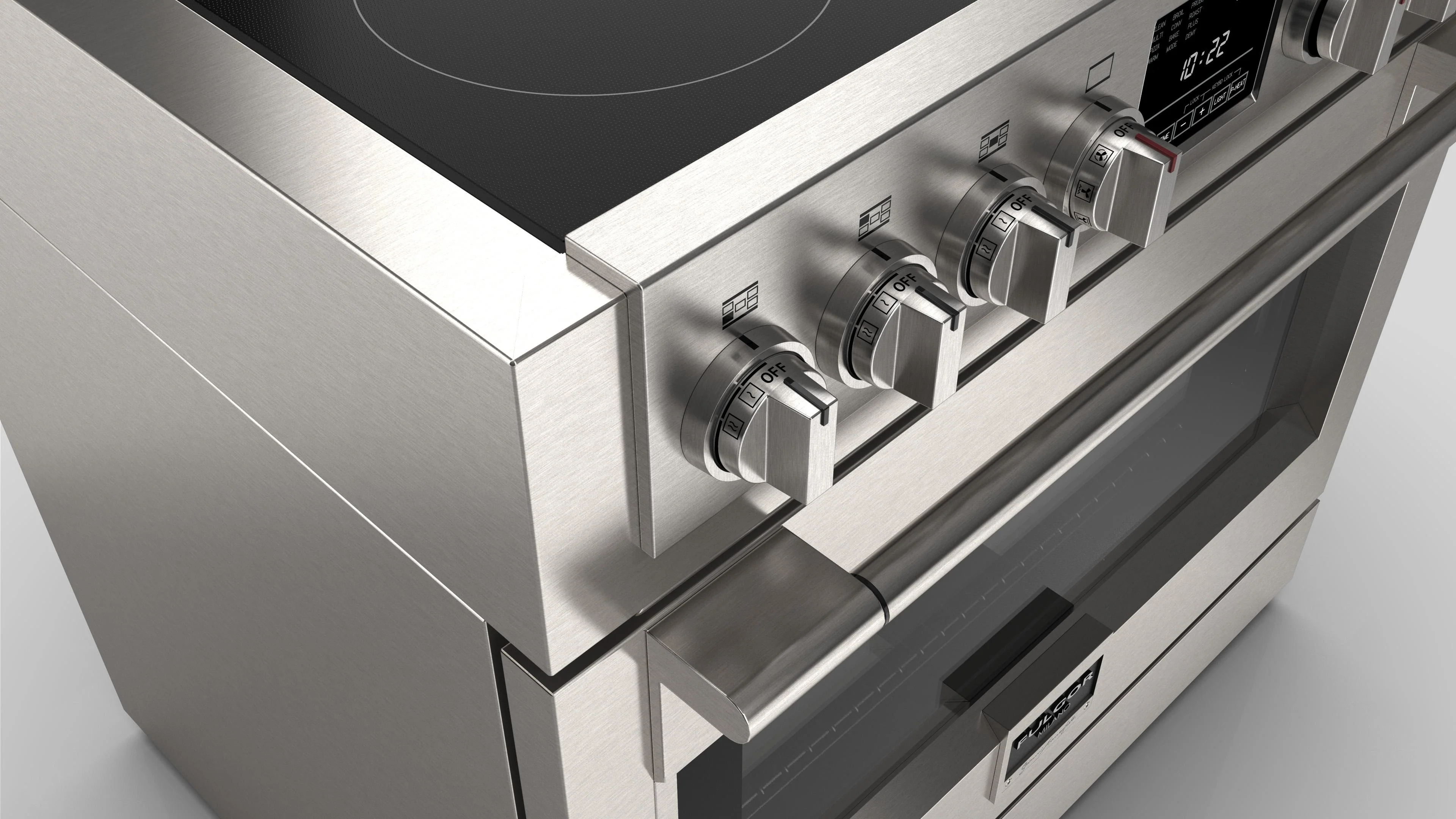 FULGOR MILANO | 36" INDUCTION FREESTANDING PRO-RANGER | $9,499.00 - $10,728.00 - Image 3