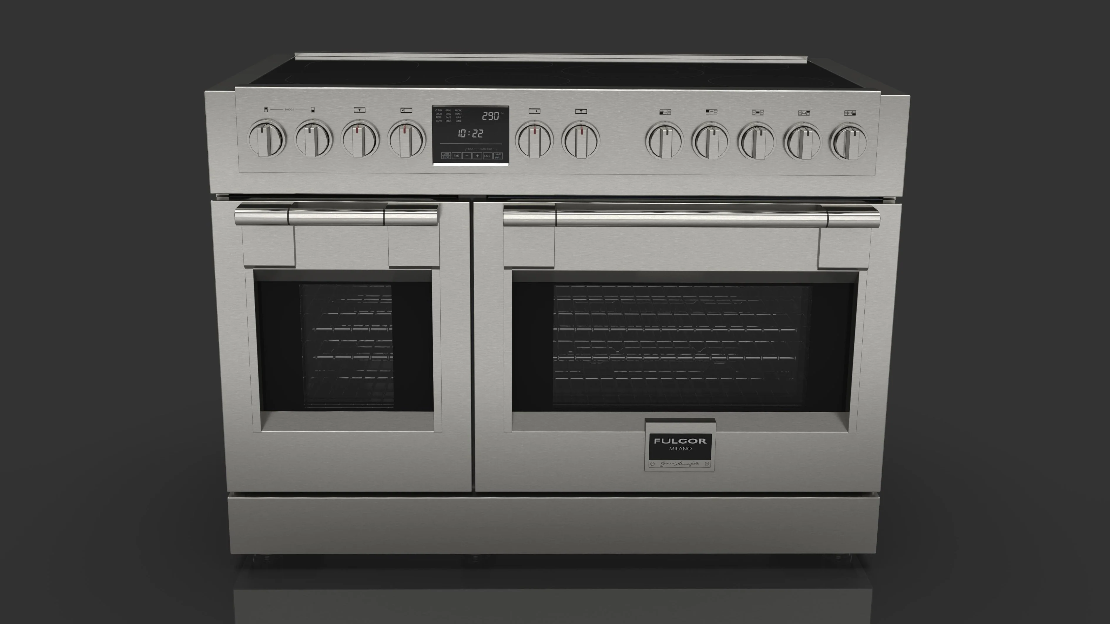 FULGOR MILANO | 48″ FREESTANDING PROFESSIONAL INDUCTION RANGE | ,499.00 – ,418.00
