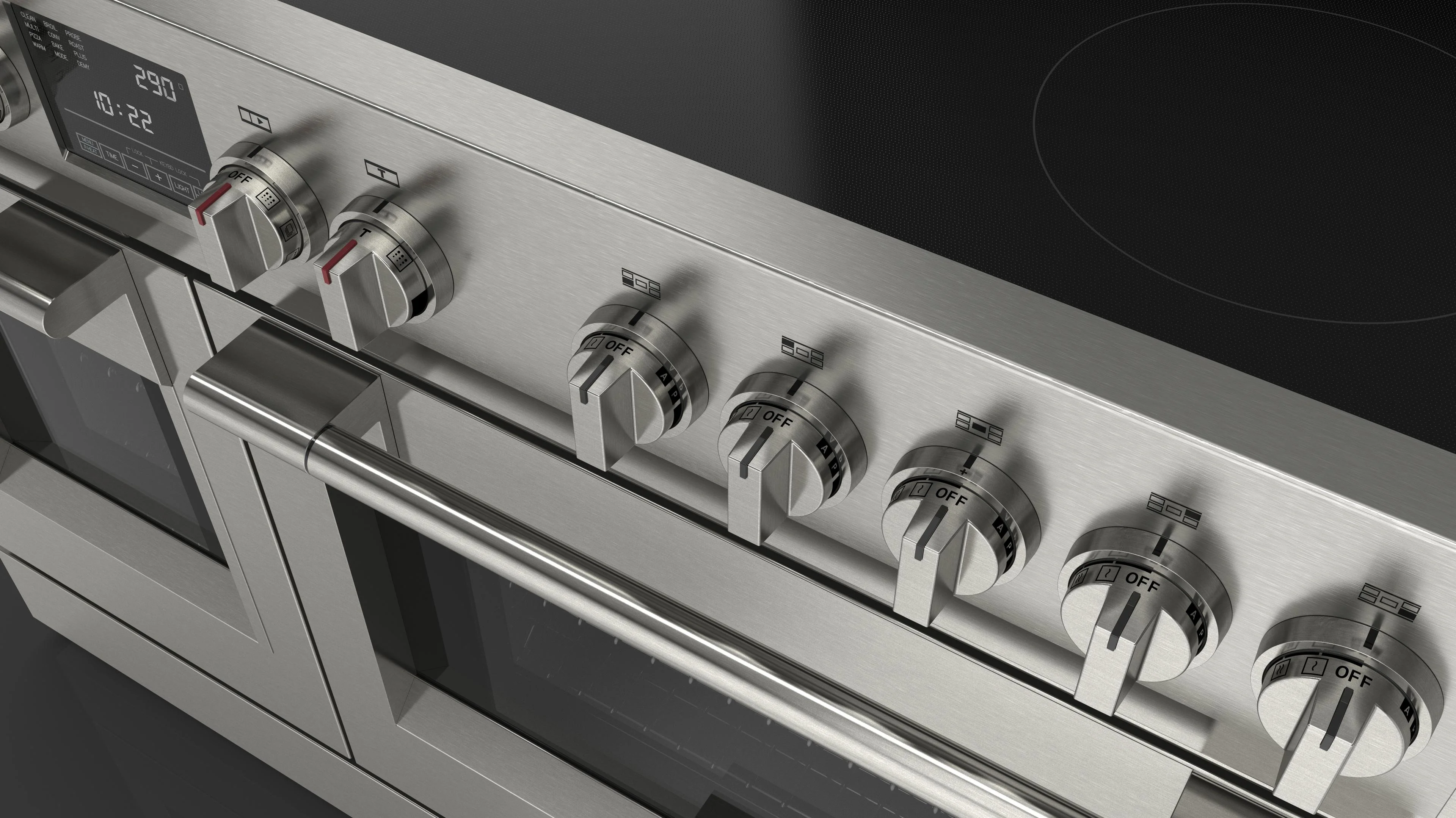 FULGOR MILANO | 48" FREESTANDING PROFESSIONAL INDUCTION RANGE | $14,499.00 - $16,418.00 - Image 3