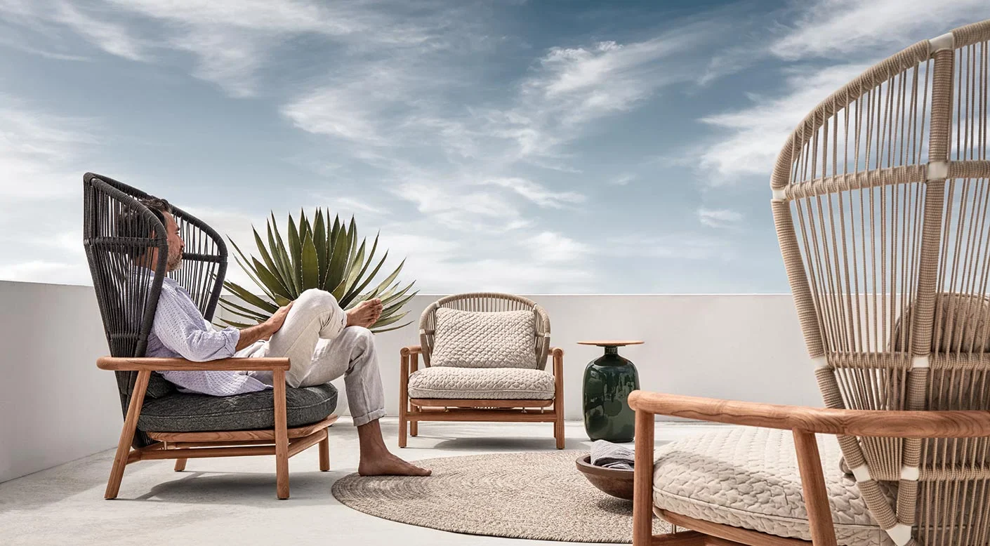 GLOSTER | FERN LOUNGE ARMCHAIR | $5,570 - Image 3