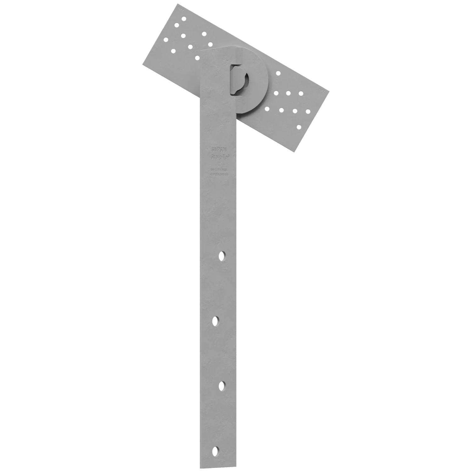 Simpson Strong-Tie FGTRHL FGTR Face-Mount Retrofit Girder Tiedown, Left Corner Hip - Image 3