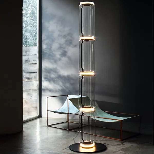 FLOS | NOCTAMBLUE LOW CYLINDER FLOOR LAMP LIGHT | $6,160.00 - $15,840.00 - Image 2