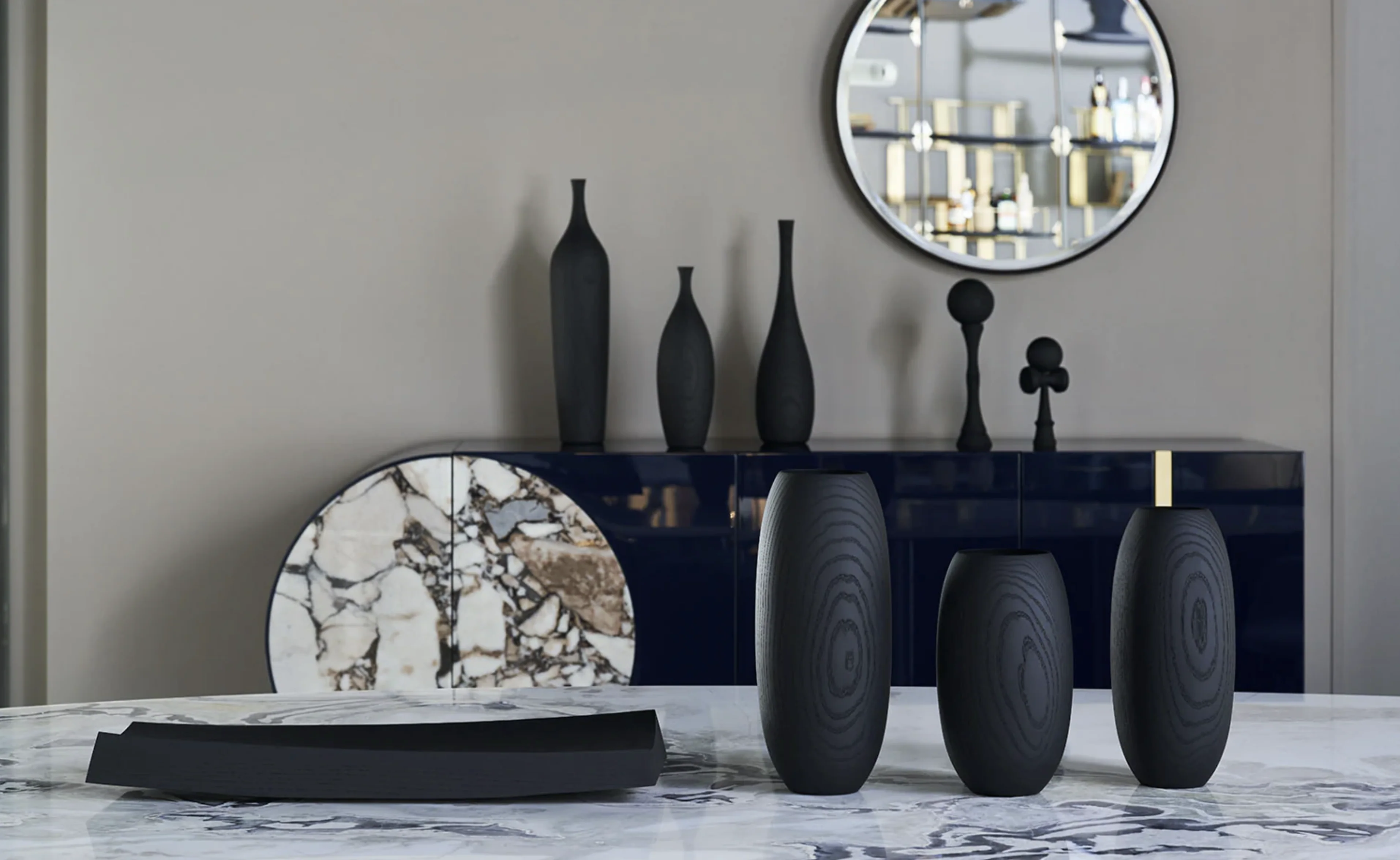 IWATA | FLUSSO / ASH BLACK GRANDE | $800.00 - Image 3