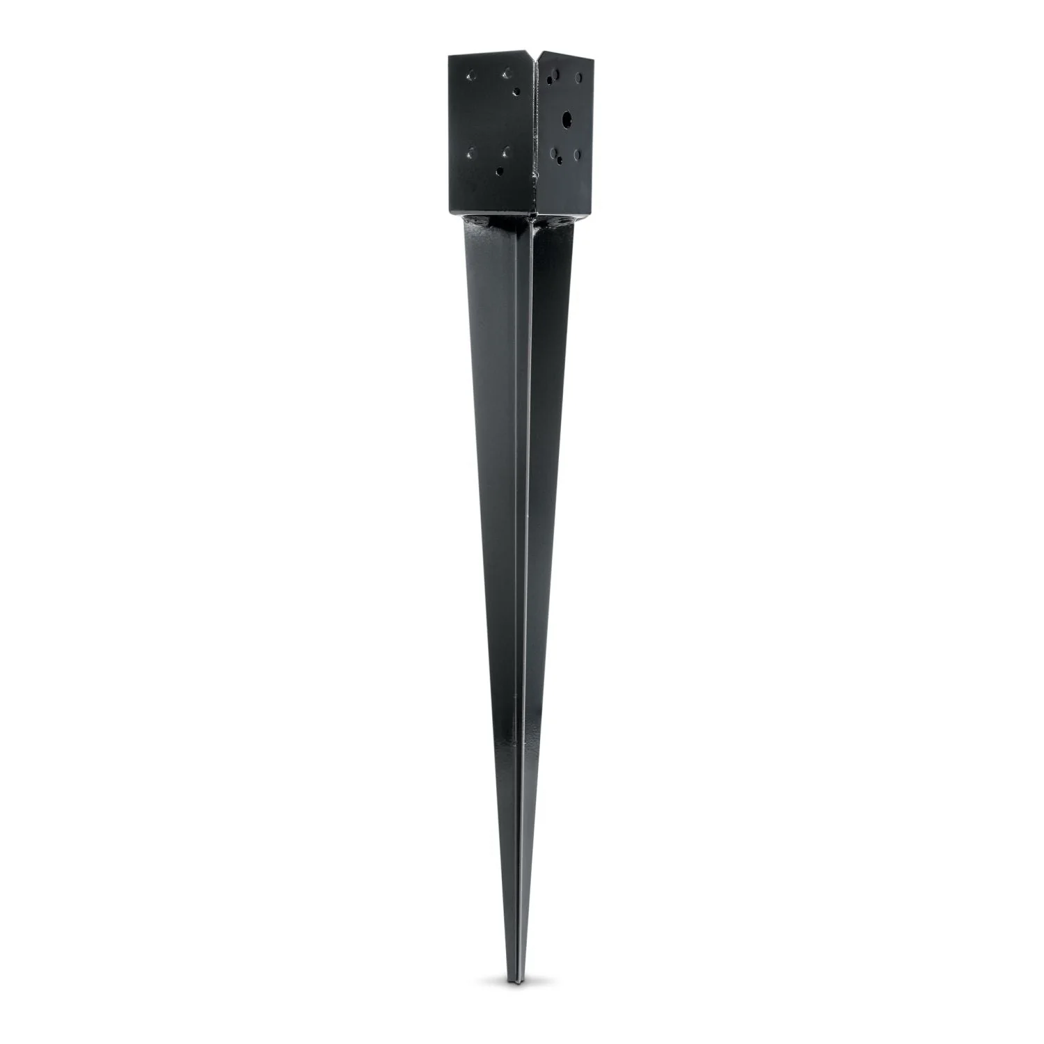 Simpson Strong-Tie FPBS44 E-Z Spike Black Powder-Coated Post-Base Spike for 4x4 - Image 2