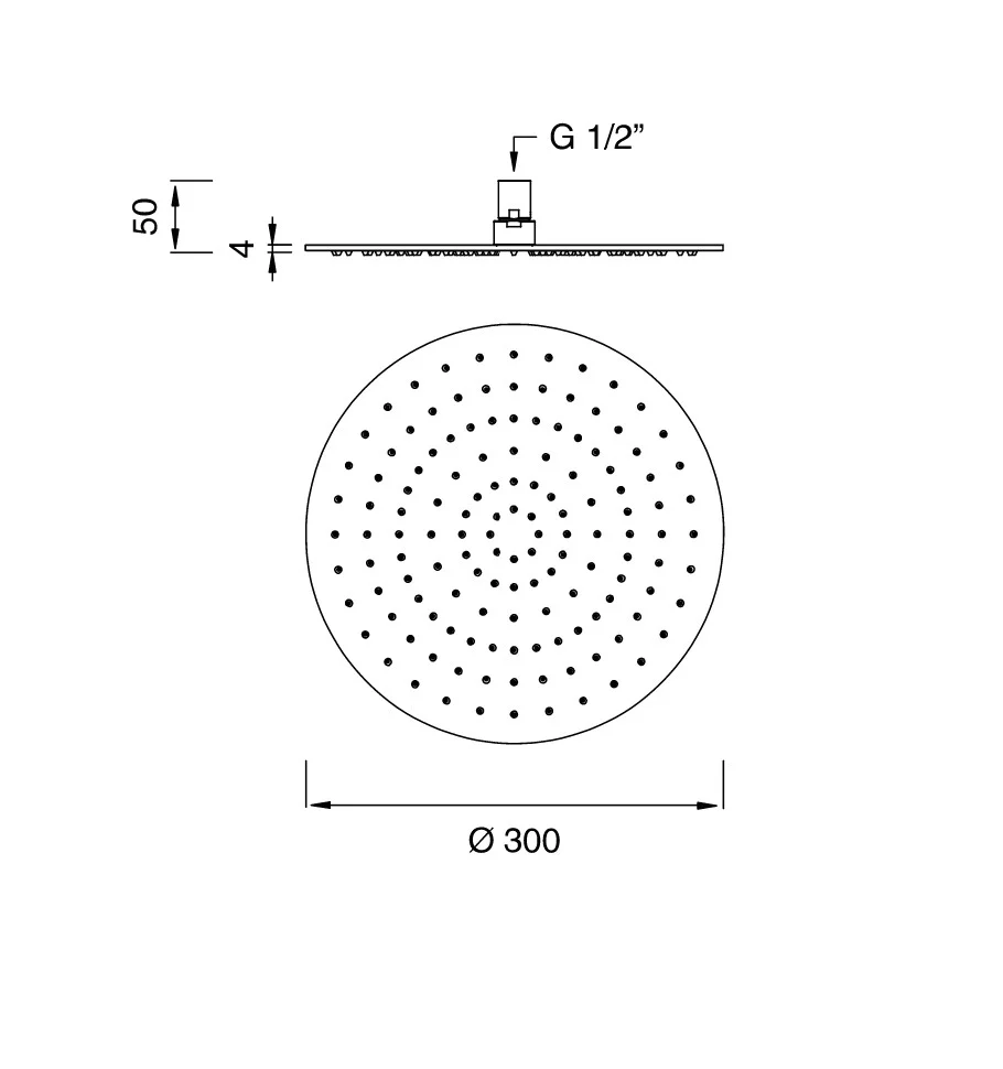 FRE35 I  Round shower head by CEA Design - $998.00 - $2,643.00 - Image 3