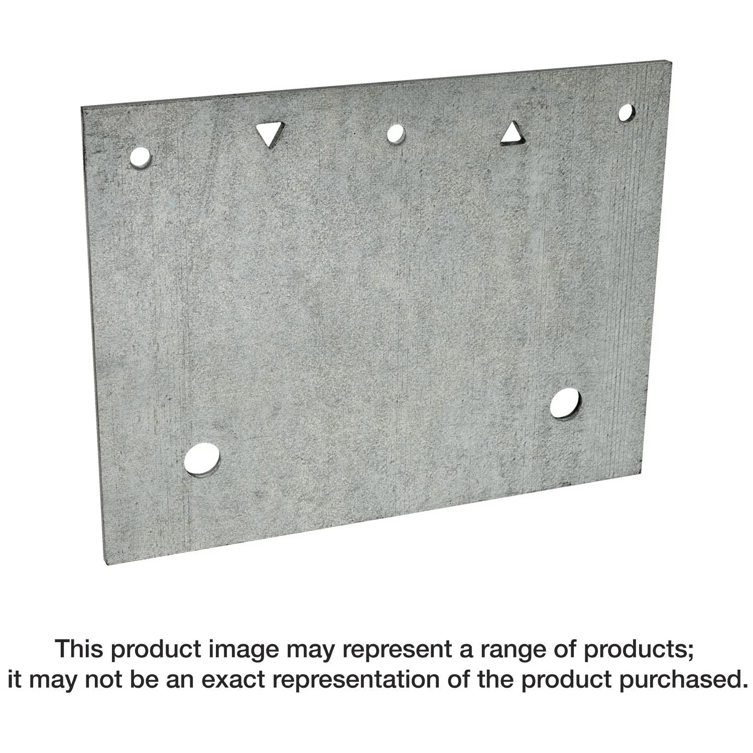 Simpson Strong-Tie FRFPHDG FRFP 7-in. x 9-in. HDG Retrofit Foundation Plate - Image 2
