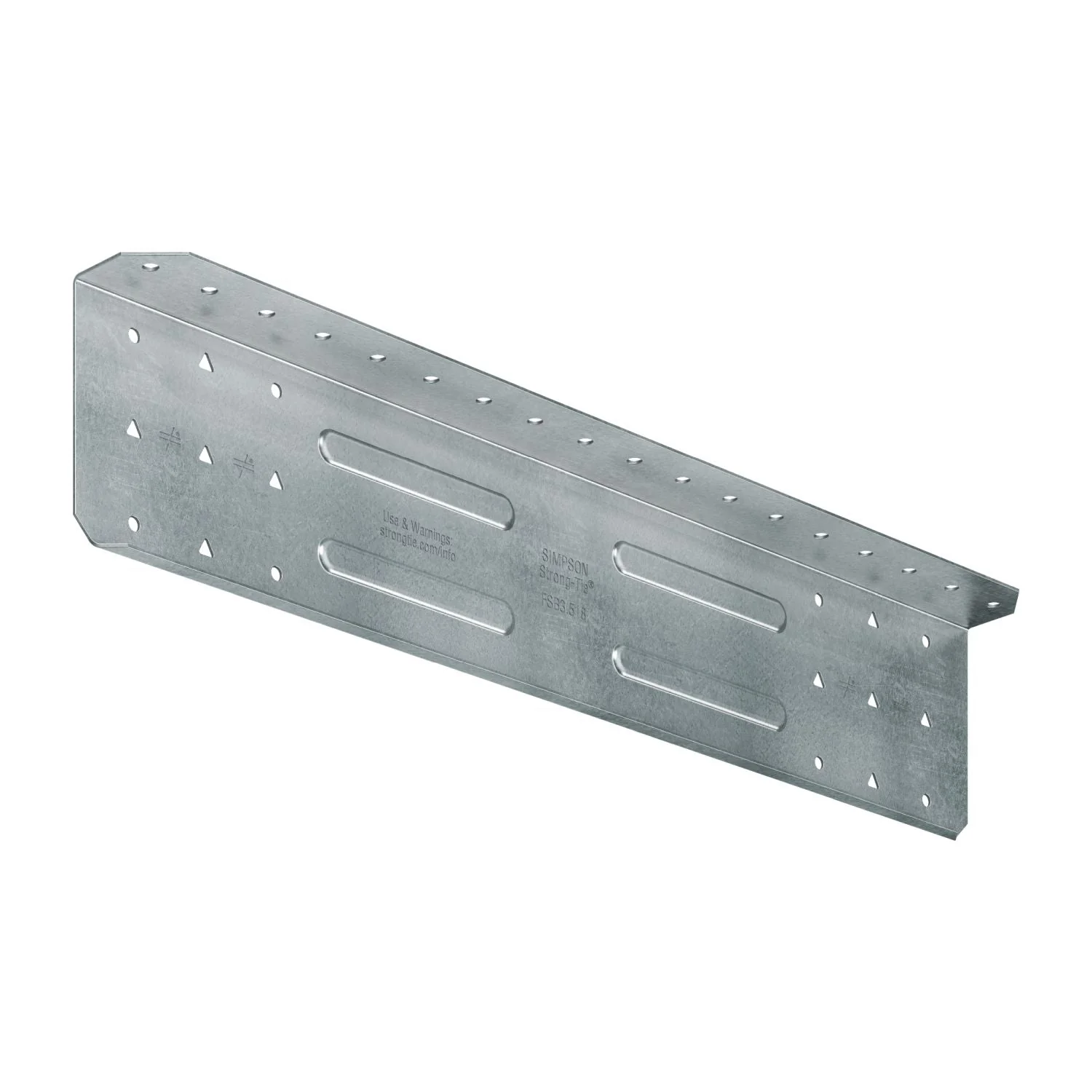 Simpson Strong-Tie FSB3.518-R25 FSB Bypass Framing Fixed-Clip Strut Connector, 25-Pack - Image 2