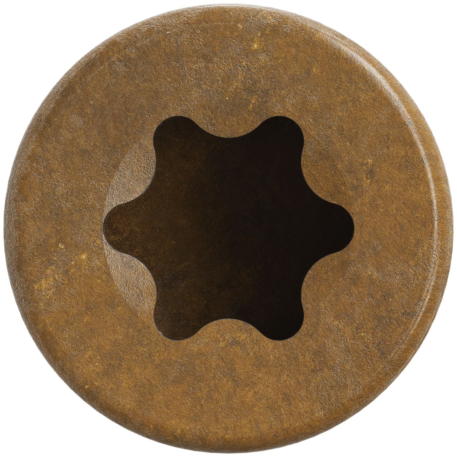 Simpson Strong-Tie FT07300MB Finish Trim Screw,  #7 x 3-in. T10, Trim-Head, Quik Guard, Tan, 1750-Pack - Image 3