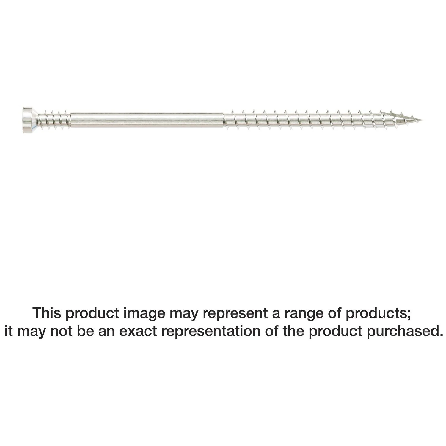 Simpson Strong-Tie FT07300T300 Finish Trim Screw,  #7 x 3-in. T10, Trim-Head, Type 316, 300-Pack - Image 3