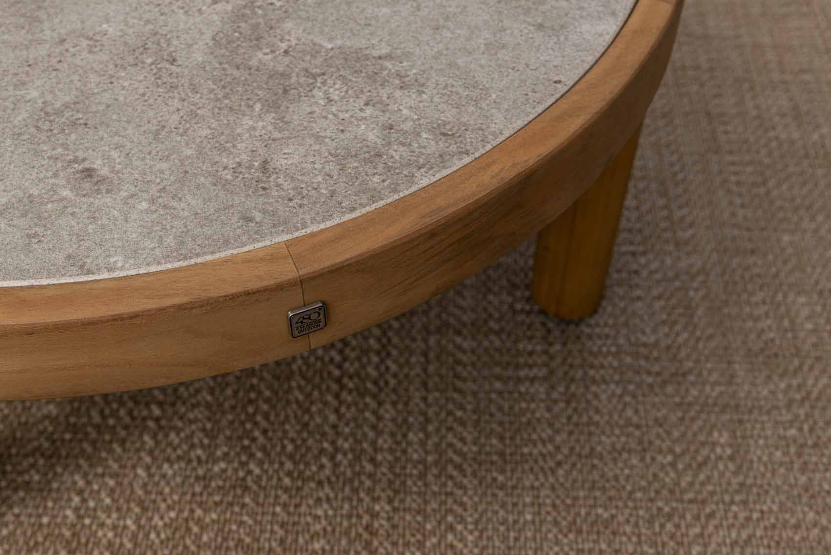 4 SEASONS OUTDOOR | FINN CERAMIC COFFEE TABLE 33.5" | $1,862.00 - Image 2