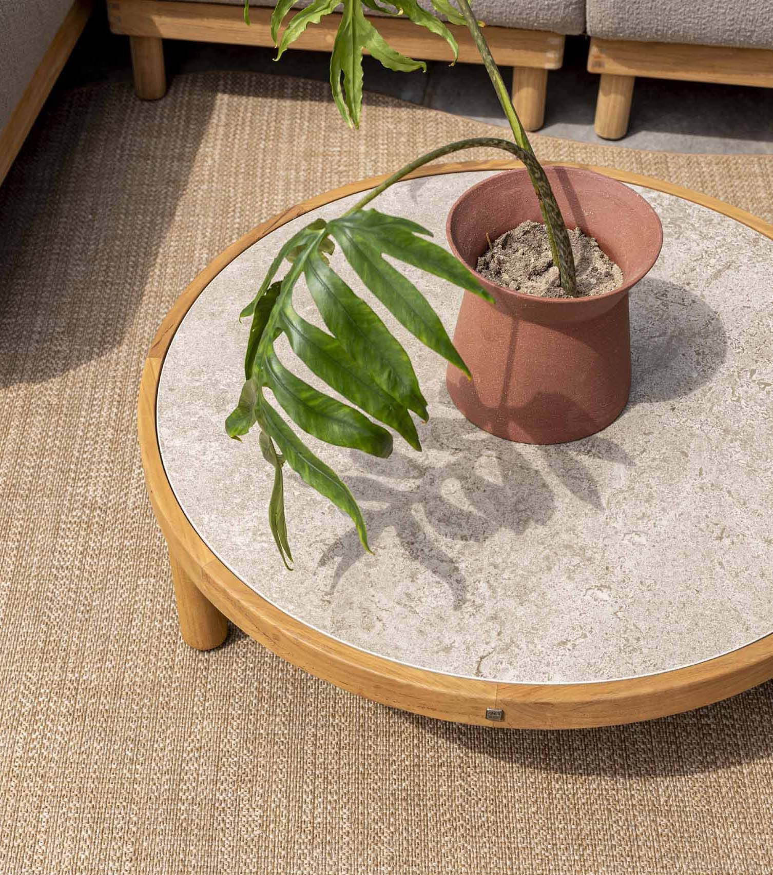 4 SEASONS OUTDOOR | FINN CERAMIC COFFEE TABLE 33.5" | $1,862.00 - Image 3