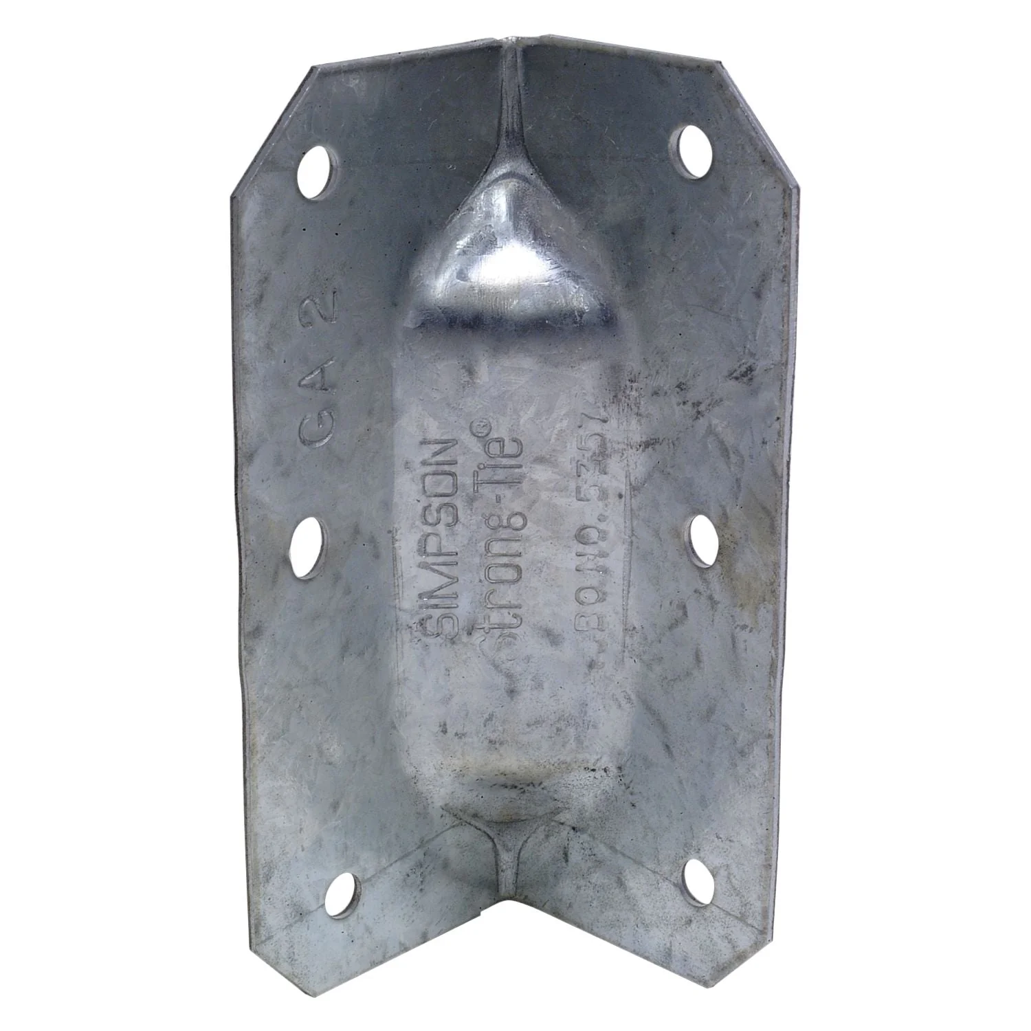Simpson Strong-Tie GA2 GA 3-1/4-in. 18-Gauge Galvanized Gusset Angle - Image 2