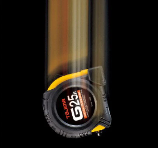 Tajima G-25/7.5mBW G-Series Standard and Metric Scale 25-ft. 75m Tape Measure - Image 3