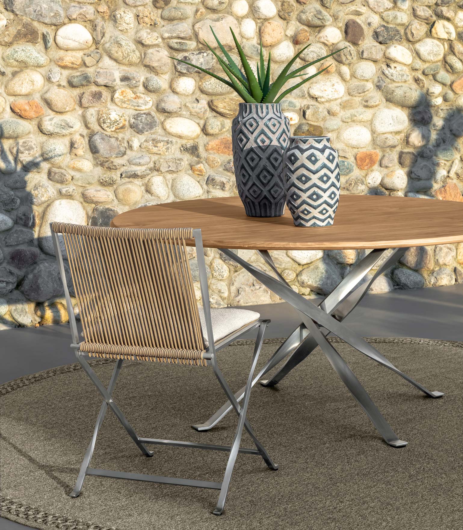 TALENTI | GEORGE  DINING FOLDING CHAIR - $3,586.00 - Image 2