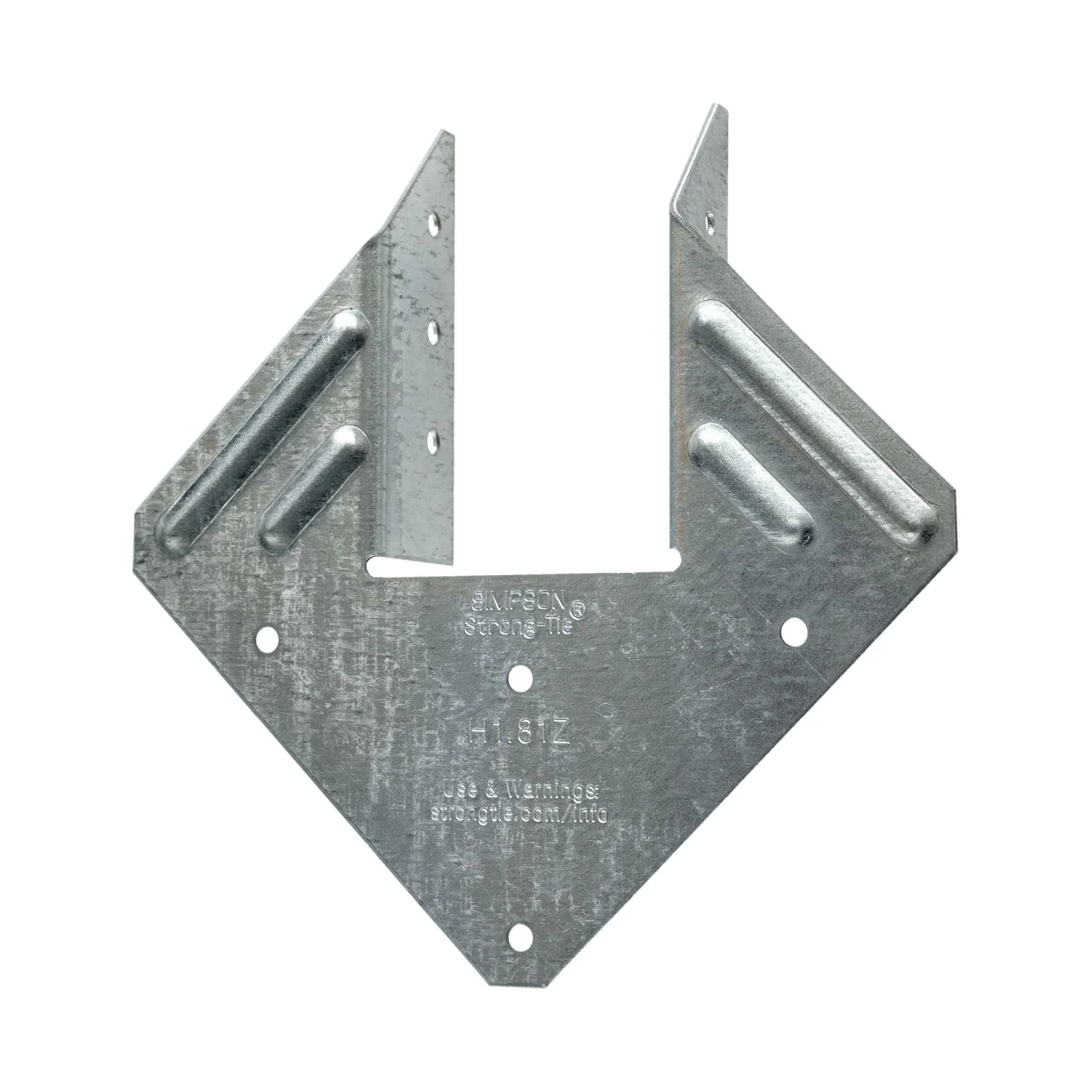 Simpson Strong-Tie H1.81Z H1.81 18-Gauge ZMAX Galvanized Hurricane Tie - Image 2