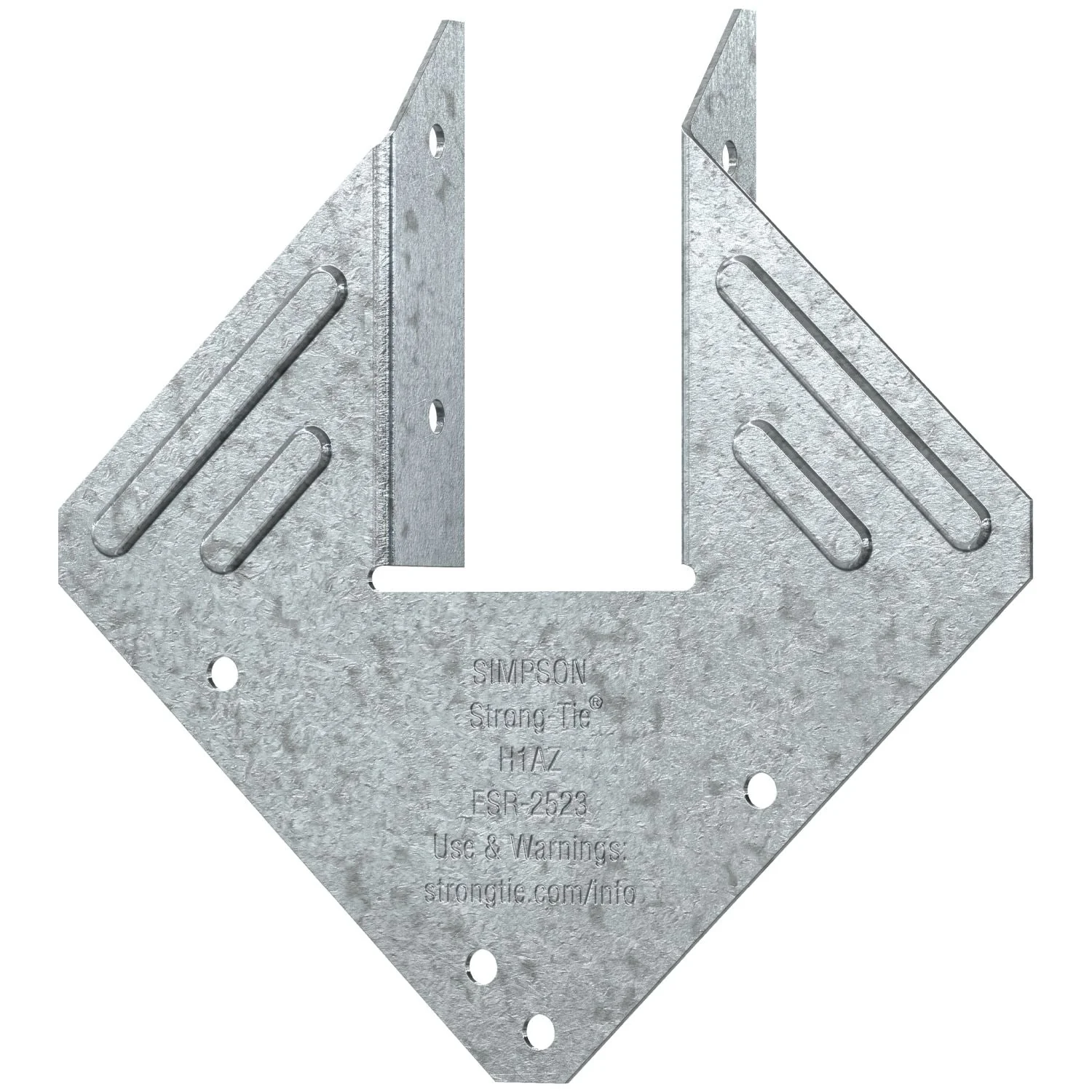 Simpson Strong-Tie H1AZ H1A 18-Gauge ZMAX Galvanized Hurricane Tie - Image 2