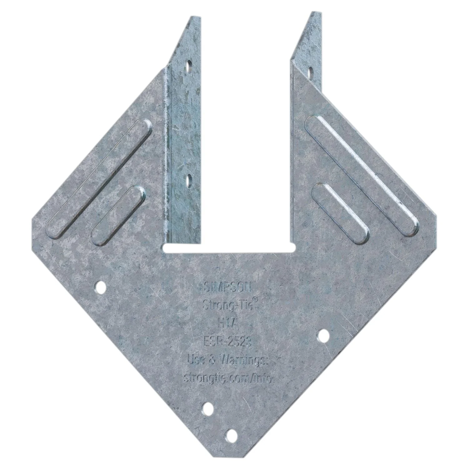 Simpson Strong-Tie H1A H1A 18-Gauge Galvanized Hurricane Tie - Image 2