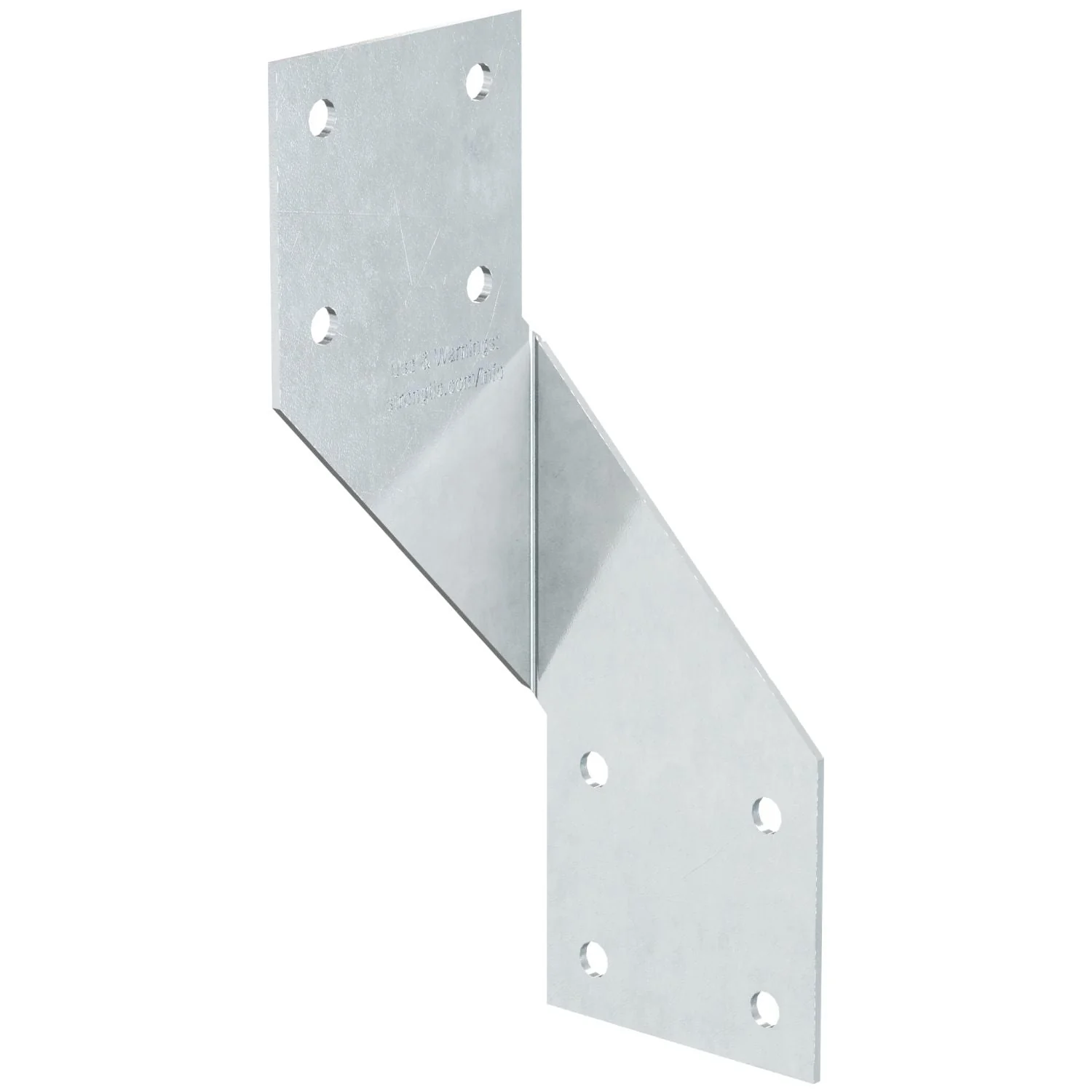 Simpson Strong-Tie H3SS H3 18-Gauge Stainless-Steel Hurricane Tie - Image 2