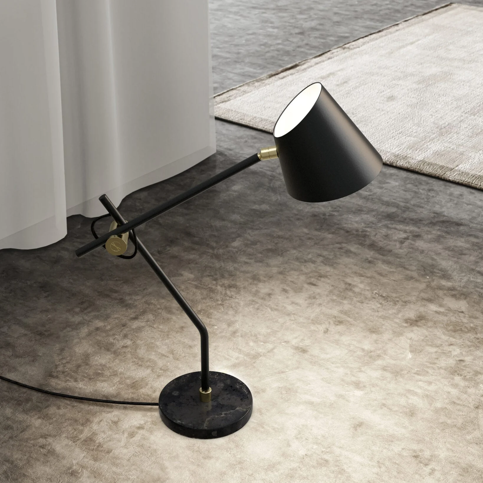 HARTAU TABLE LAMP BY DARMES - $1.125,00 - Image 1