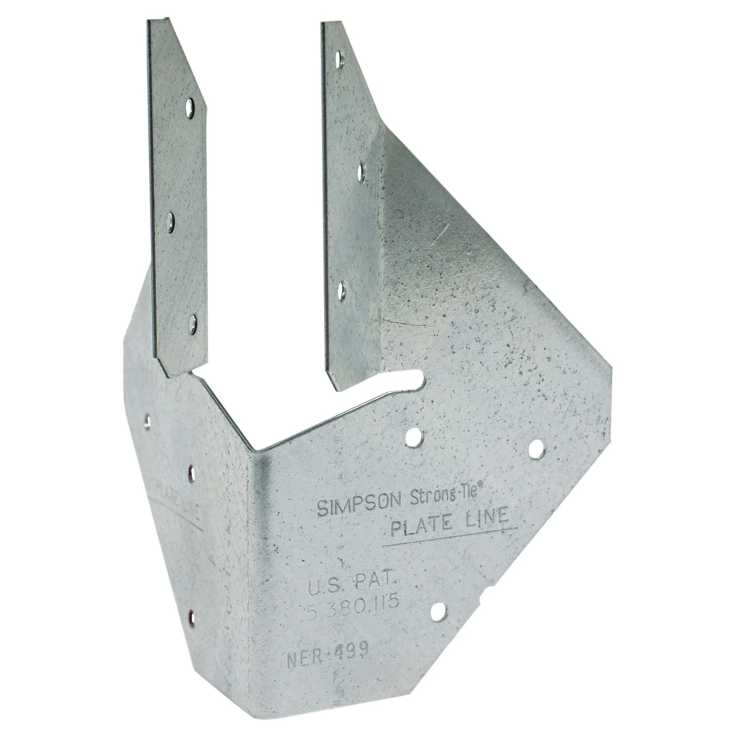 Simpson Strong-Tie HCP2 HCP 18-Gauge Galvanized Hip Corner Plate for 2x - Image 3