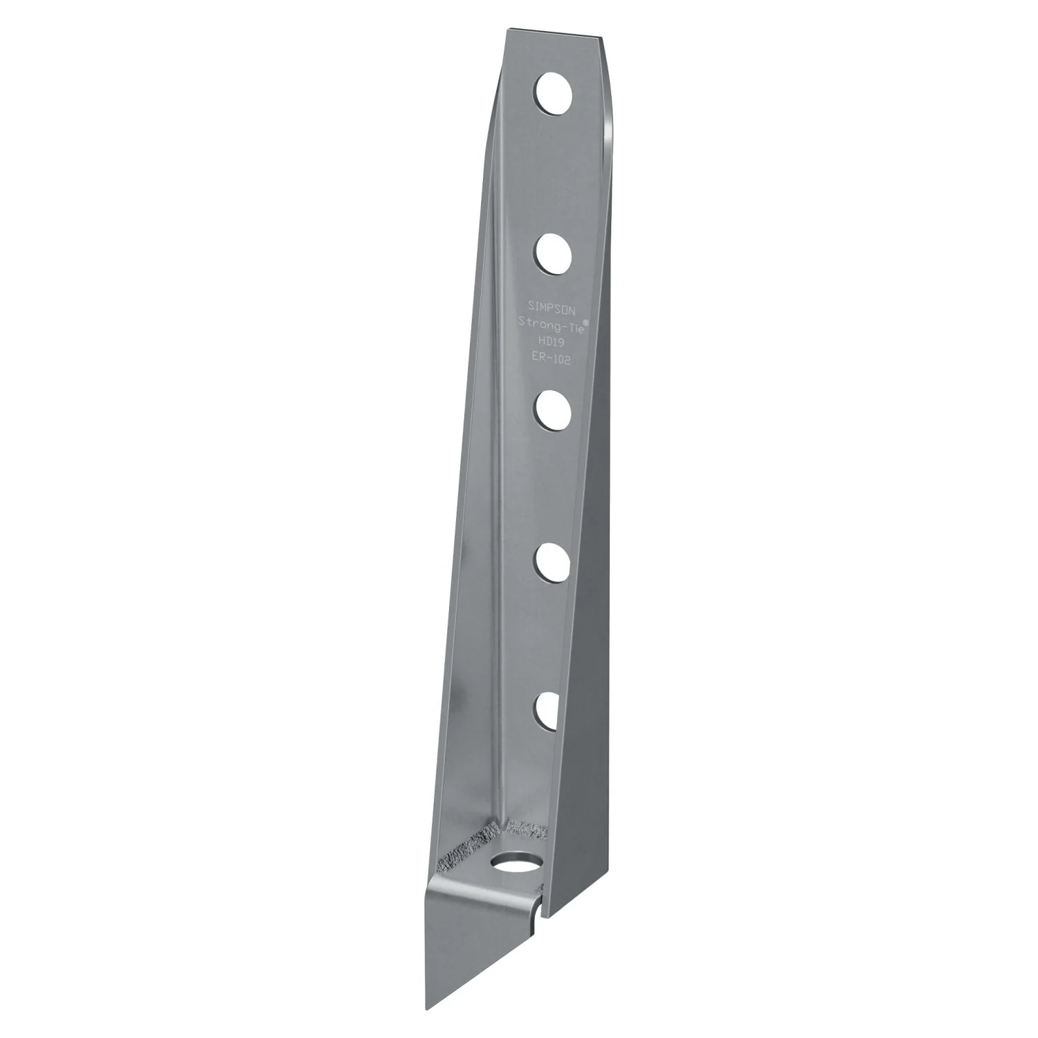 Simpson Strong-Tie HD19 HD 24-1/2-in. Bolted Holdown - Image 2