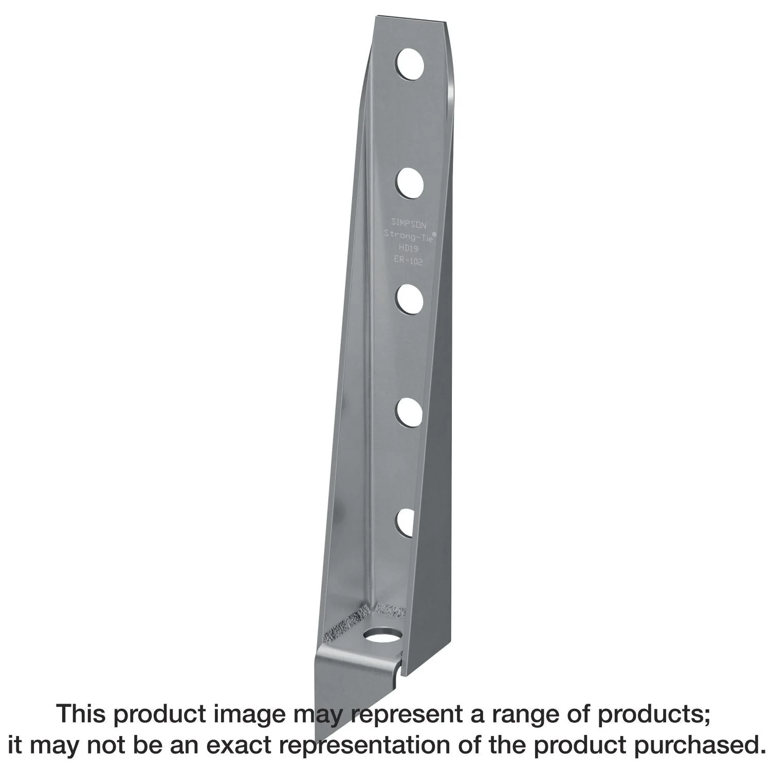 Simpson Strong-Tie HD19 HD 24-1/2-in. Bolted Holdown - Image 3