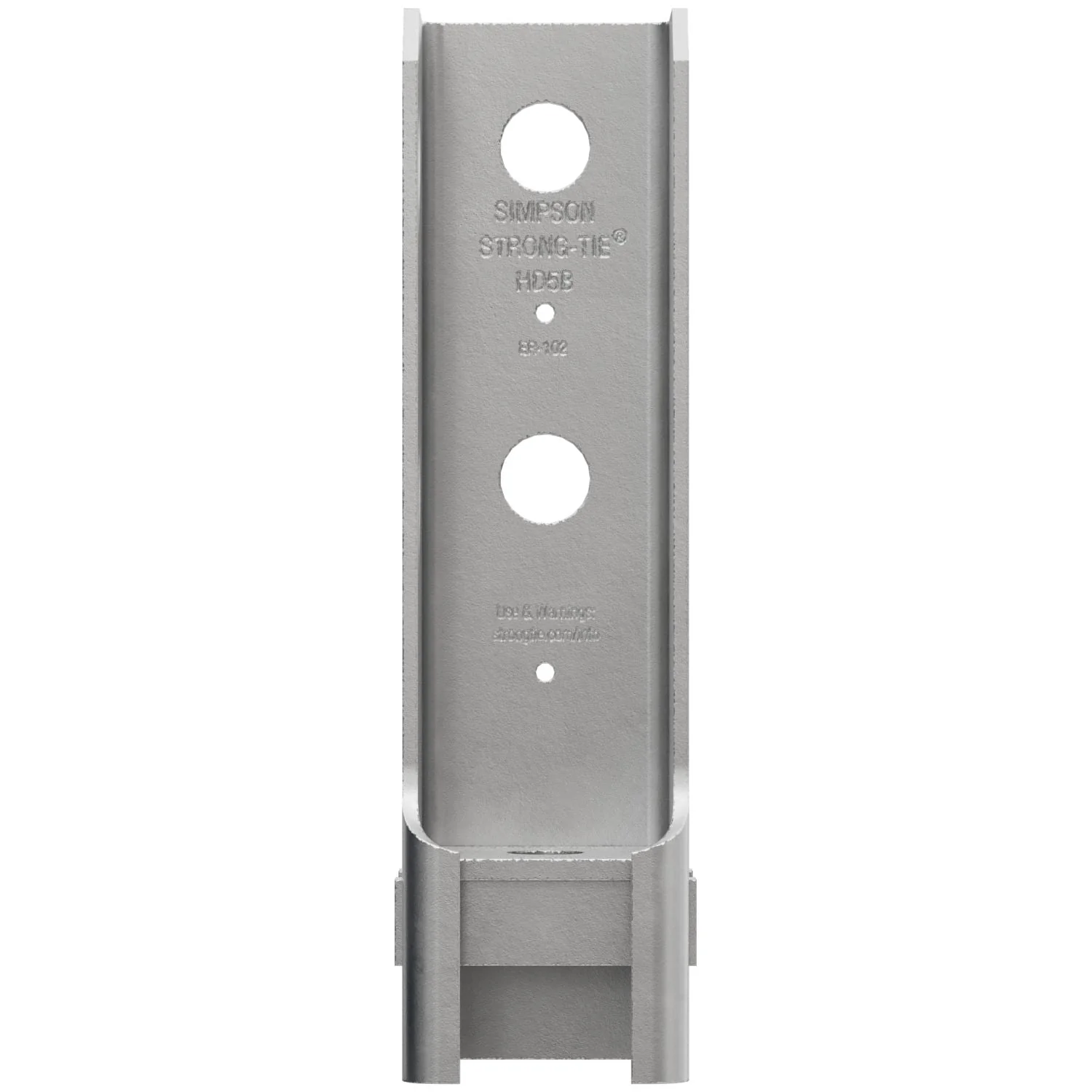 Simpson Strong-Tie HD5BHDG HDB 9-3/8-in. Hot-Dip Galvanized Bolted Holdown - Image 3