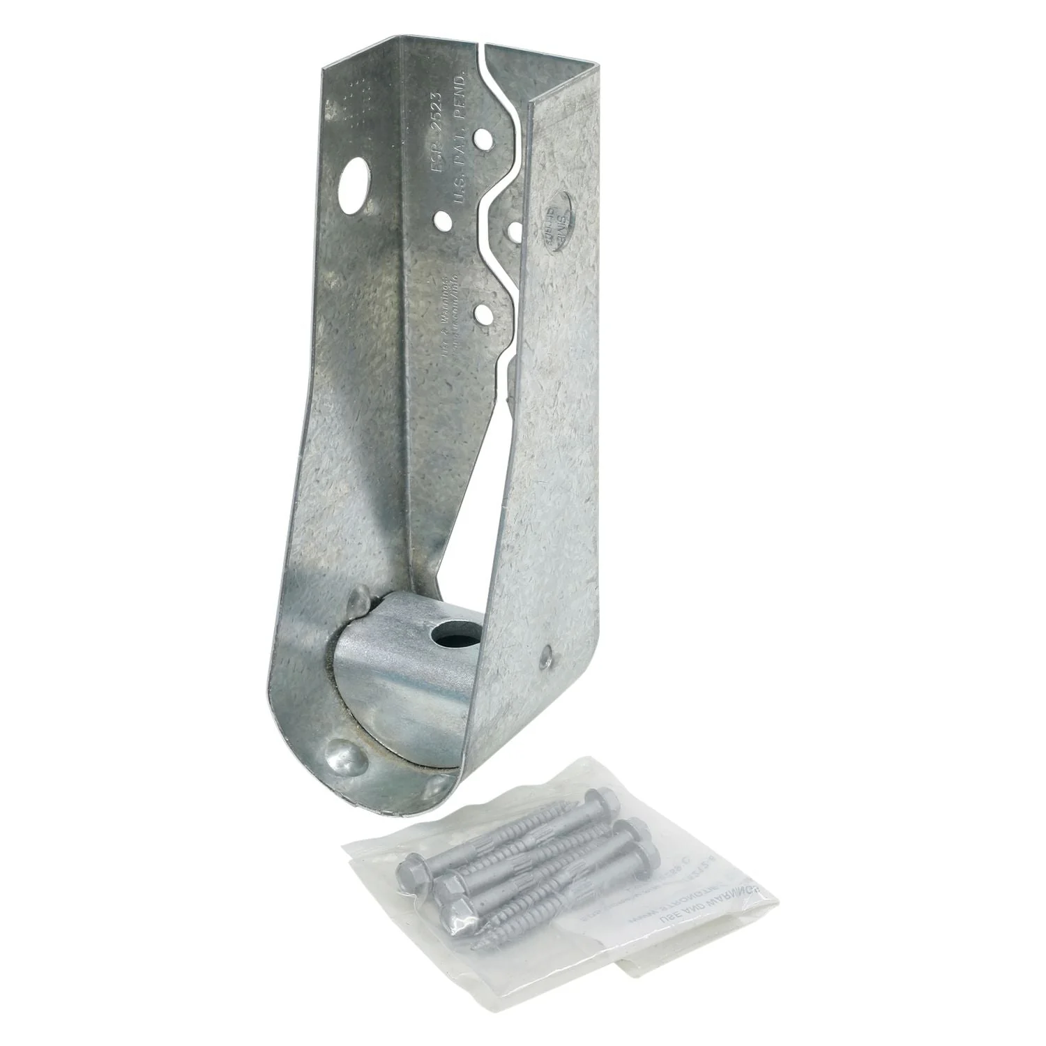 Simpson Strong-Tie 8-11/16-in. Galvanized Predeflected Holdown with Strong-Drive SDS Screws (HDU2-SDS2.5) - Image 1