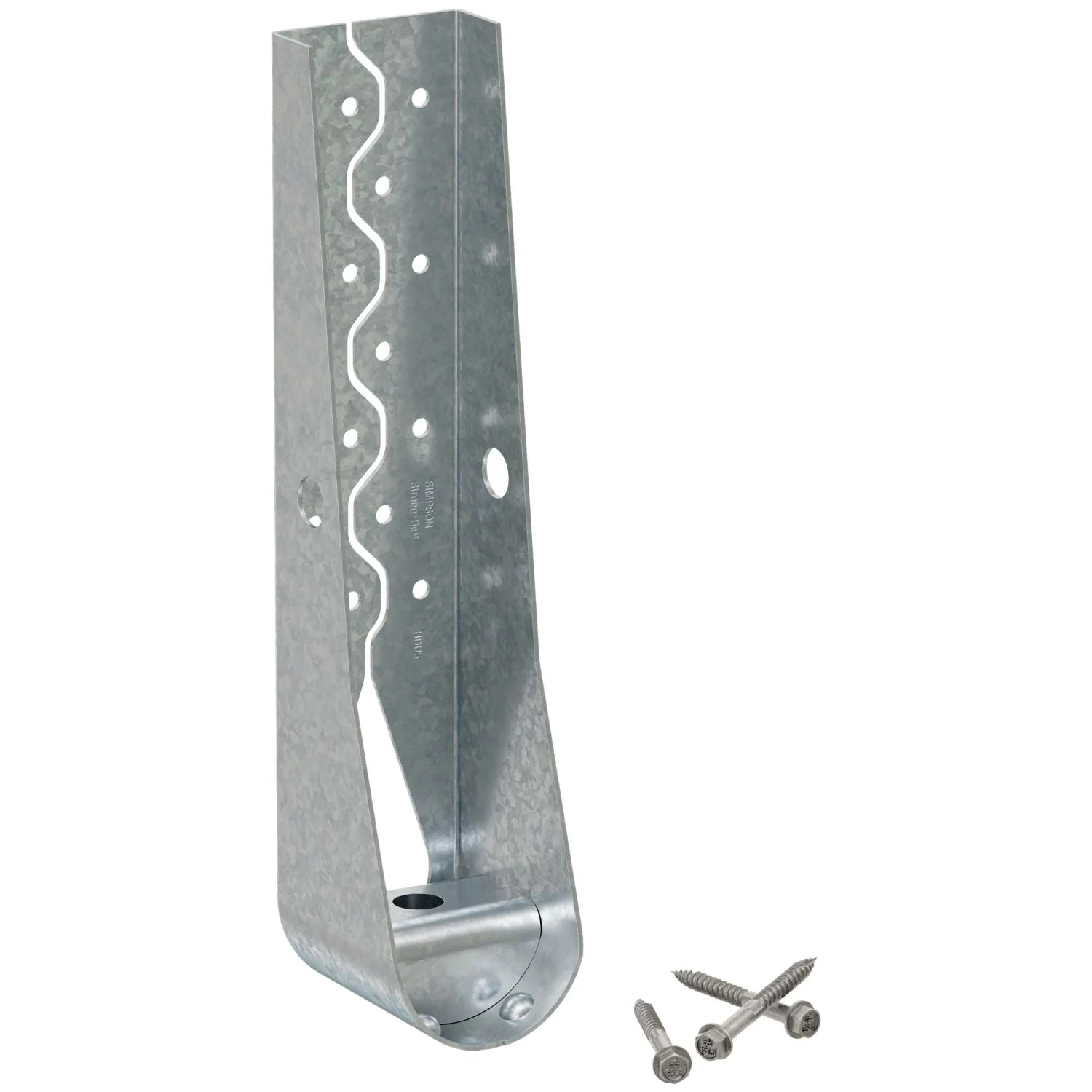 Simpson Strong-Tie 13-3/16-in. Galvanized Predeflected Holdown with Strong-Drive SDS Screws (HDU5-SDS2.5) - Image 1