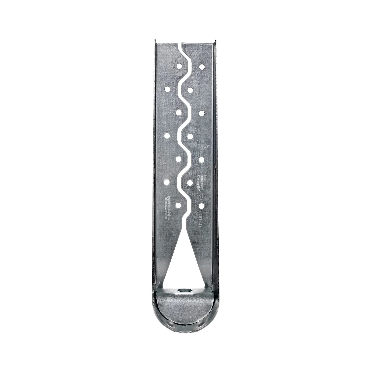Simpson Strong-Tie 13-3/16-in. Galvanized Predeflected Holdown with Strong-Drive SDS Screws (HDU5-SDS2.5) - Image 2