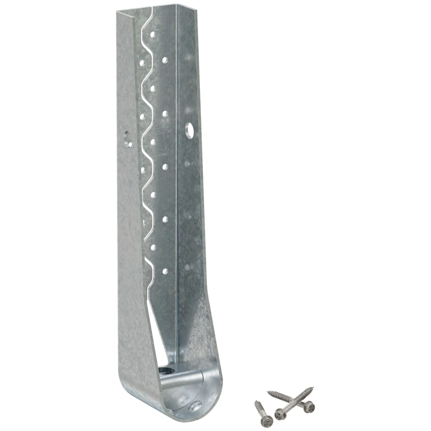 Simpson Strong-Tie 16-5/8-in. Galvanized Predeflected Holdown with Strong-Drive SDS Screws (HDU8-SDS2.5) - Image 2