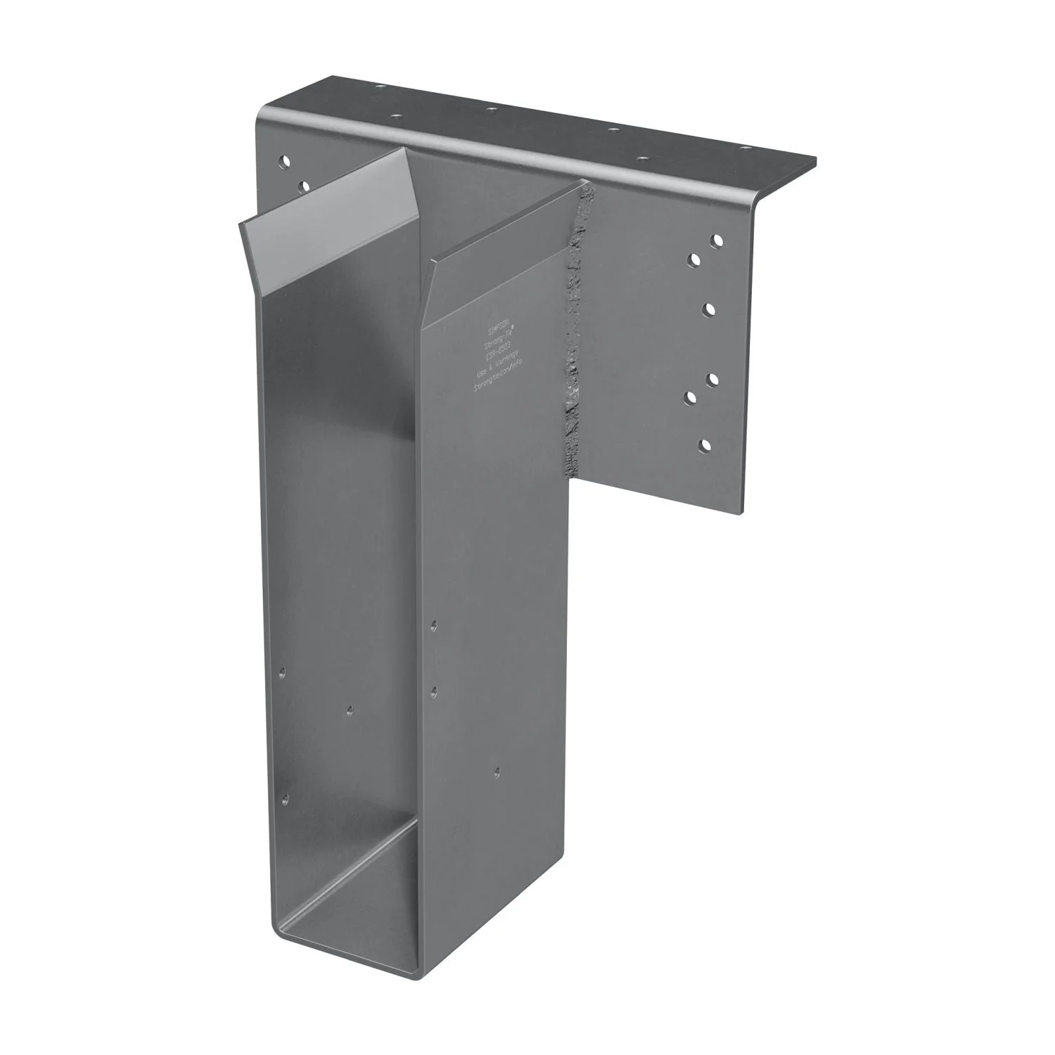 Simpson Strong-Tie HGLTV3.516 HGLTV Top-Flange Joist Hanger for 3-1/2-in. x 16-in. Engineered Wood - Image 3