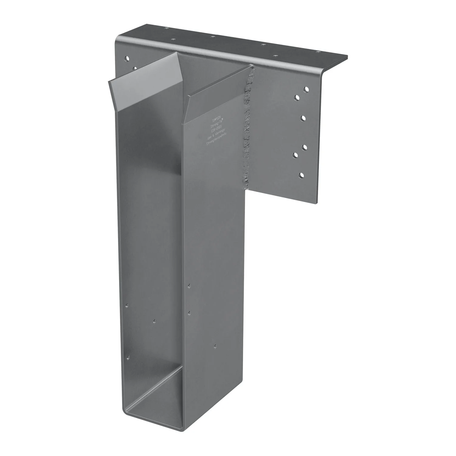 Simpson Strong-Tie HGLTV3.518 HGLTV Top-Flange Joist Hanger for 3-1/2-in. x 18-in. Engineered Wood - Image 3