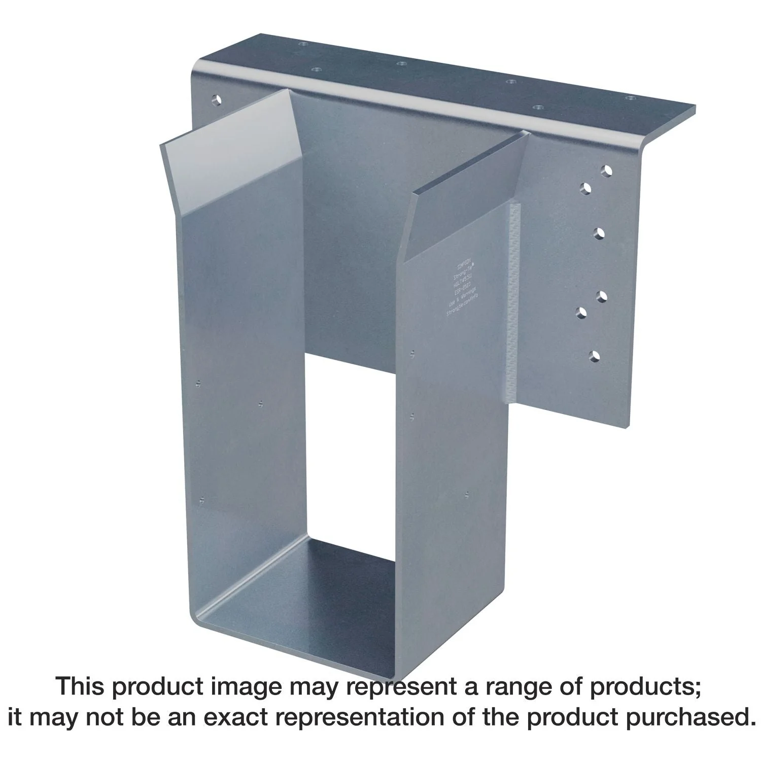 Simpson Strong-Tie HGLTV5.516 HGLTV Top-Flange Joist Hanger for 5-1/4-in. x 16-in. Engineered Wood - Image 1