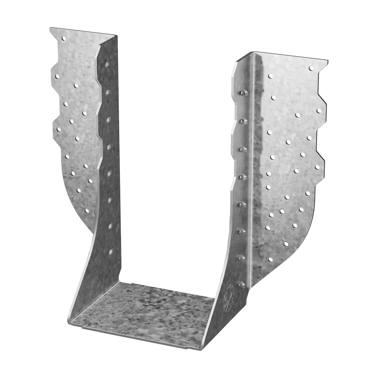 Simpson Strong-Tie HGUS210-3 HGUS 9-1/4-in. Galvanized Face-Mount Joist Hanger for Triple 2x10 - Image 3