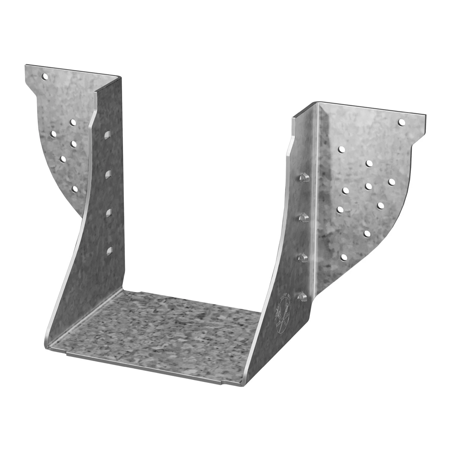 Simpson Strong-Tie HGUS26-3 HGUS 5-1/2-in. Galvanized Face-Mount Joist Hanger for Triple 2x Truss - Image 3