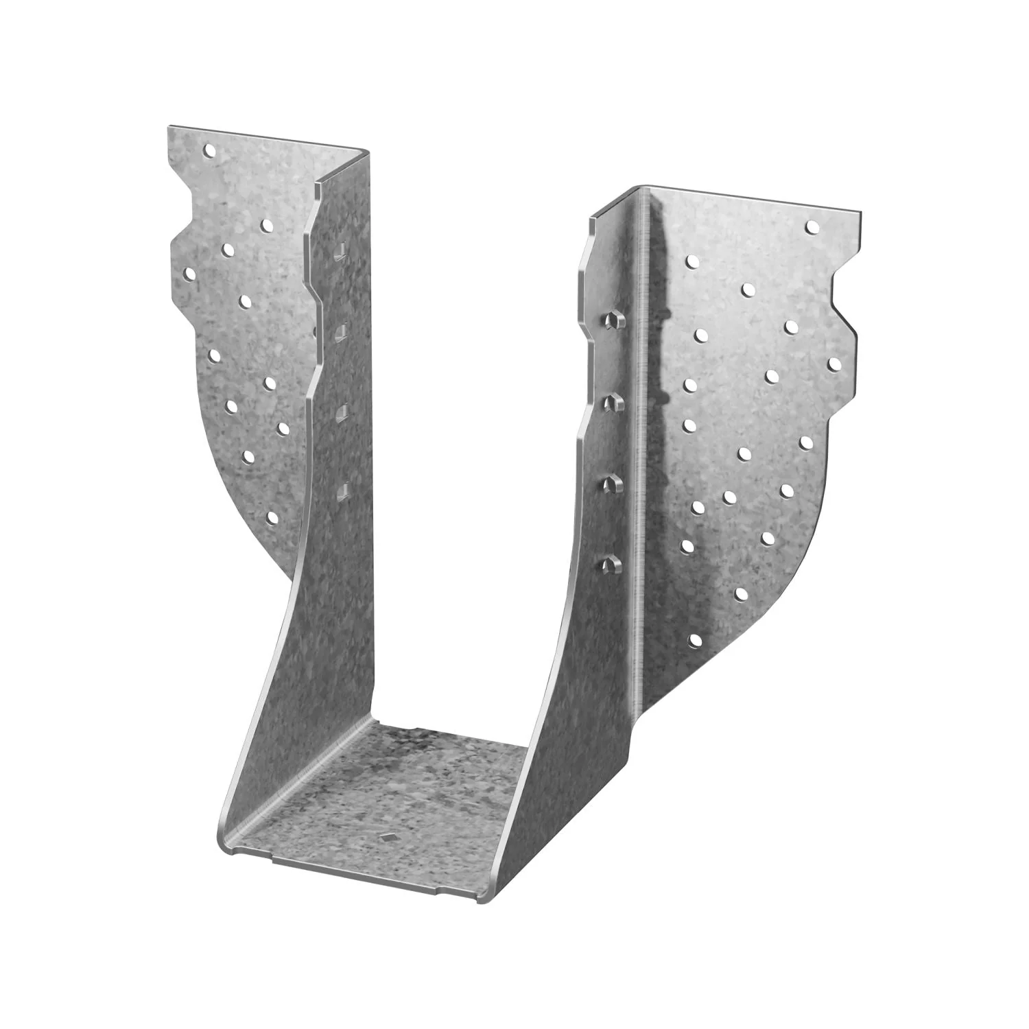Simpson Strong-Tie HGUS28-2 HGUS 7-3/16-in. Galvanized Face-Mount Joist Hanger for Double 2x Truss - Image 3